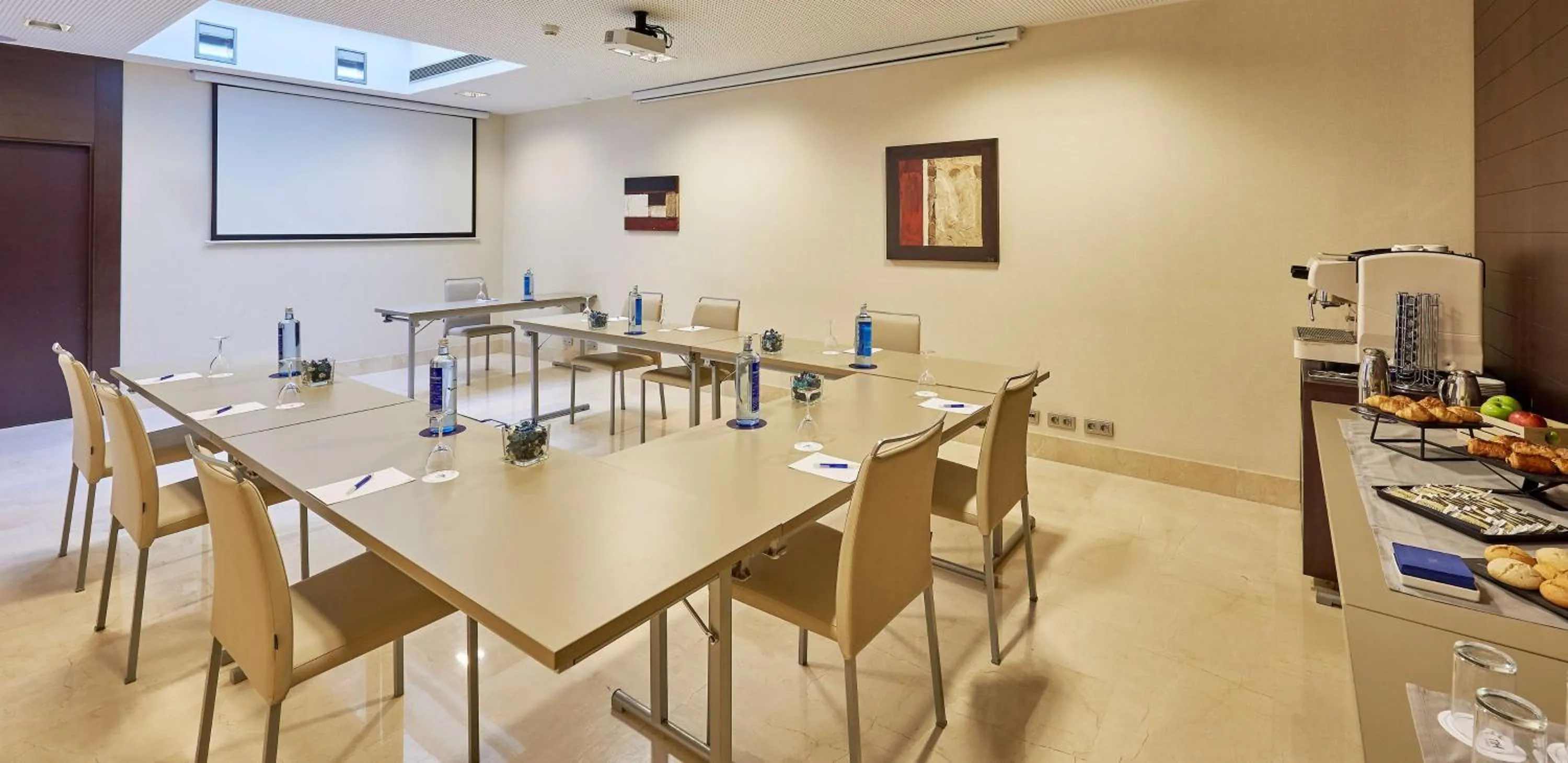 On site in NH Sants Barcelona