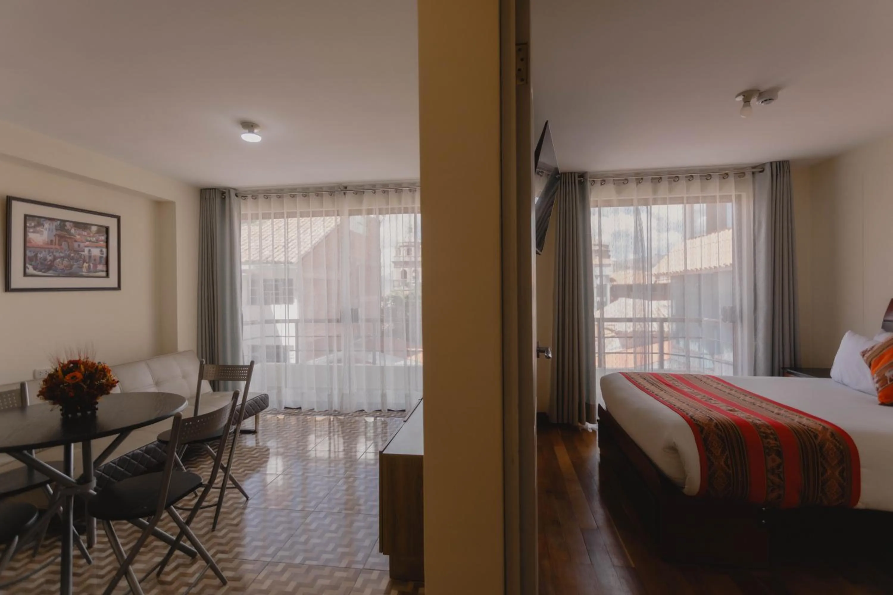 Bed in Quechua ApartHotel