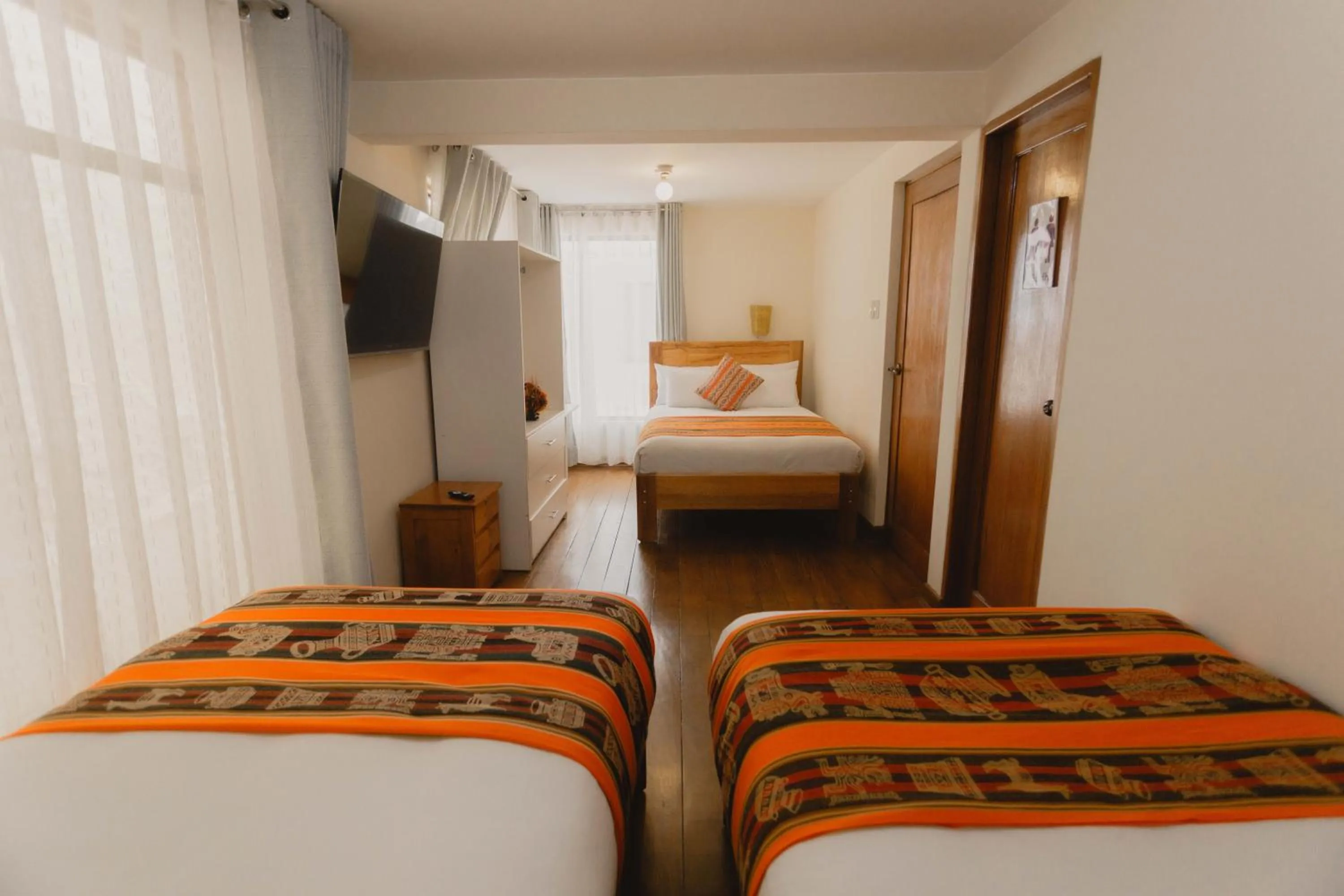 Bed in Quechua ApartHotel