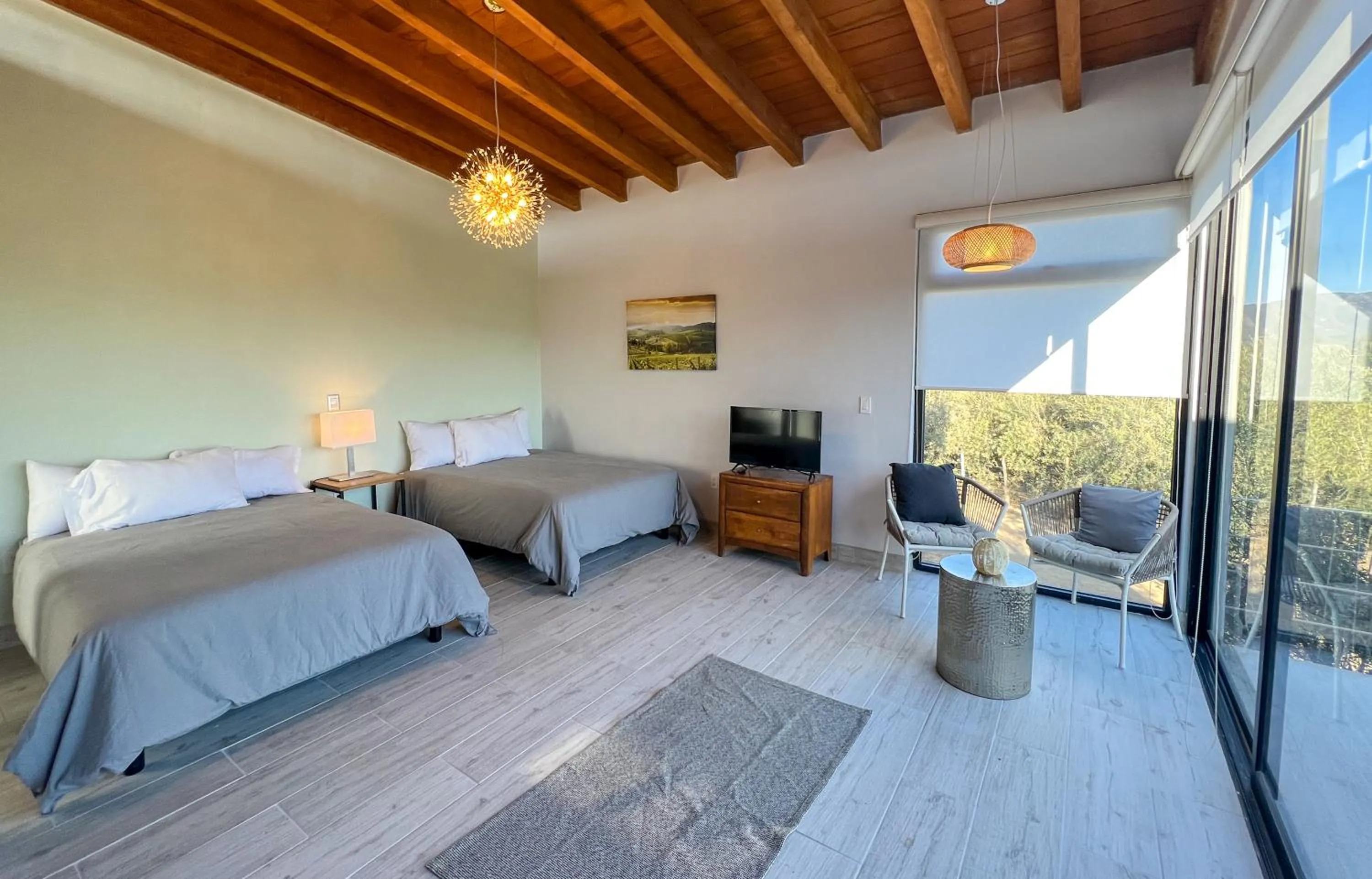 Bed in Viñedo Casa la Noria