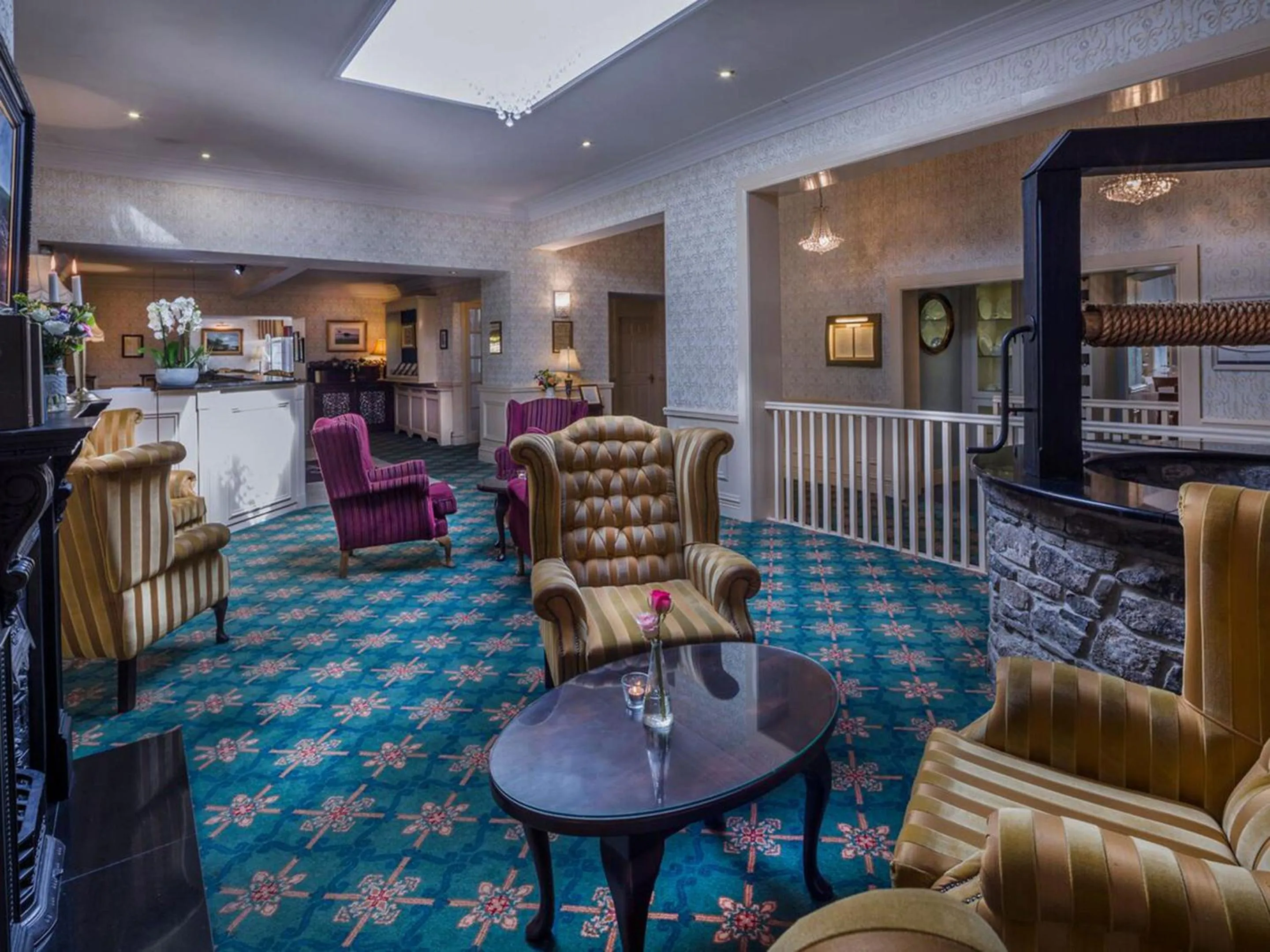 Lobby or reception in Crover House Hotel & Golf Club
