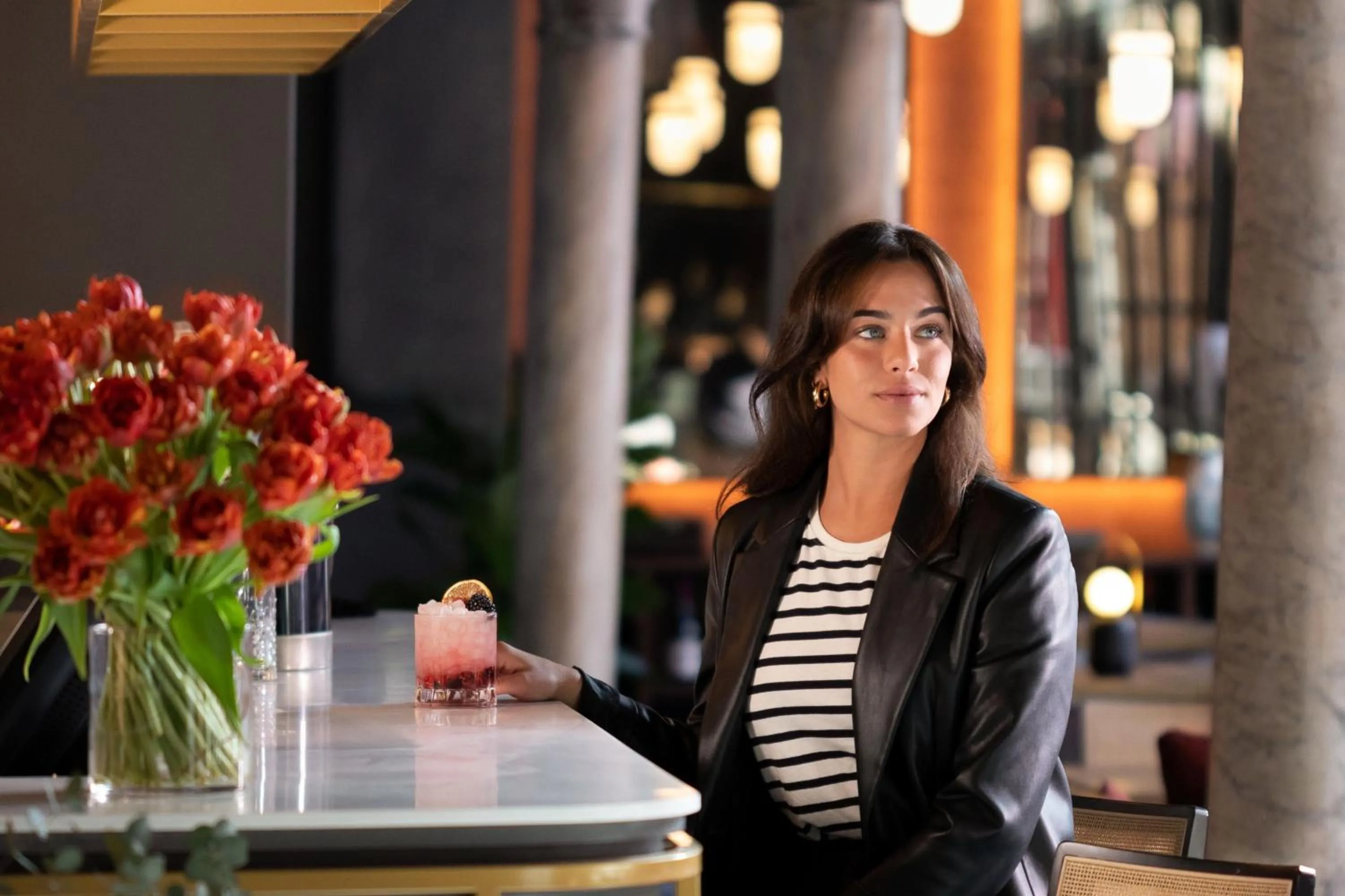 Lounge or bar in Los Seises Sevilla, a Tribute Portfolio Hotel