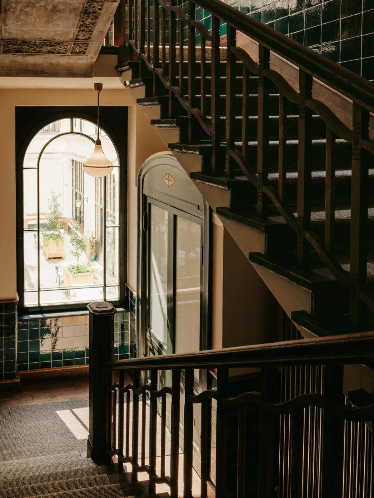 Decorative detail in Boutique Hotel Château Royal