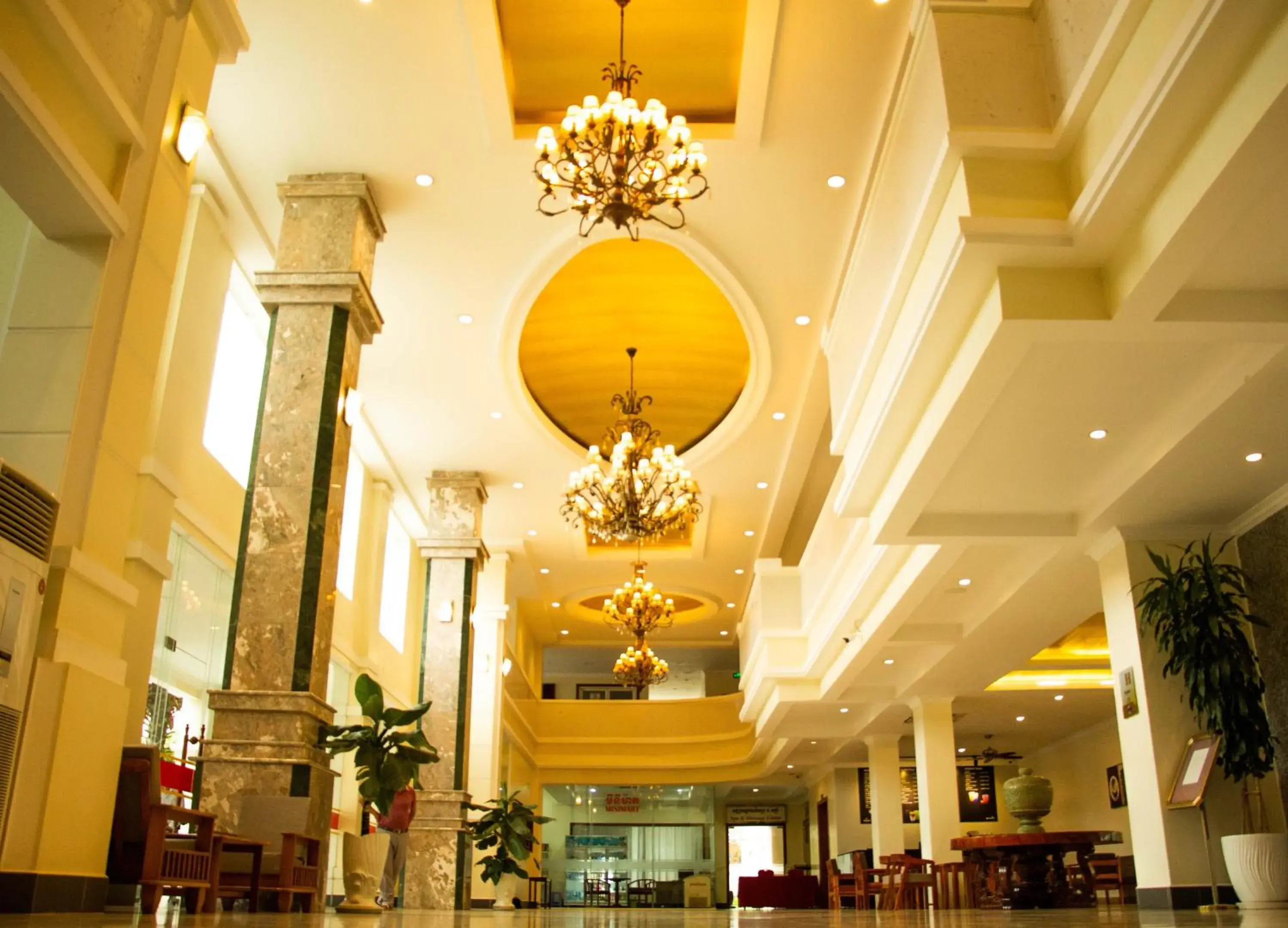 Lobby or reception in Pursat Riverside Hotel & Spa Lobby or reception in Pursat Riverside Hotel & Spa