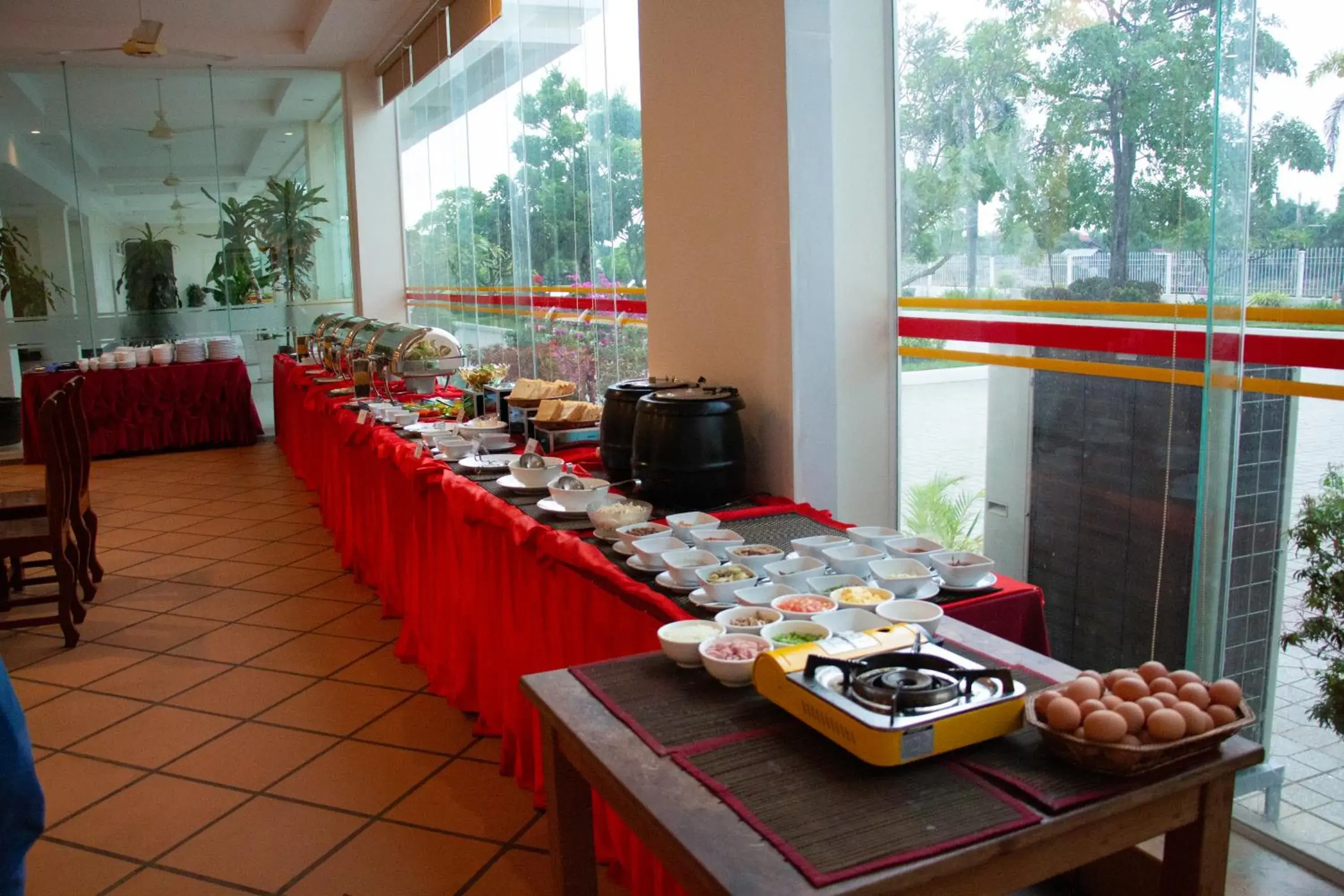 Breakfast in Pursat Riverside Hotel & Spa Breakfast in Pursat Riverside Hotel & Spa