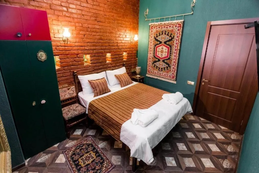 Bed in Vorontsoff Inn Boutique Hotel