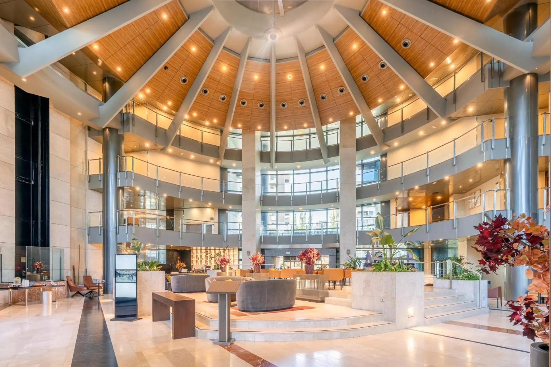 Lobby or reception in Eurostars Suites Mirasierra