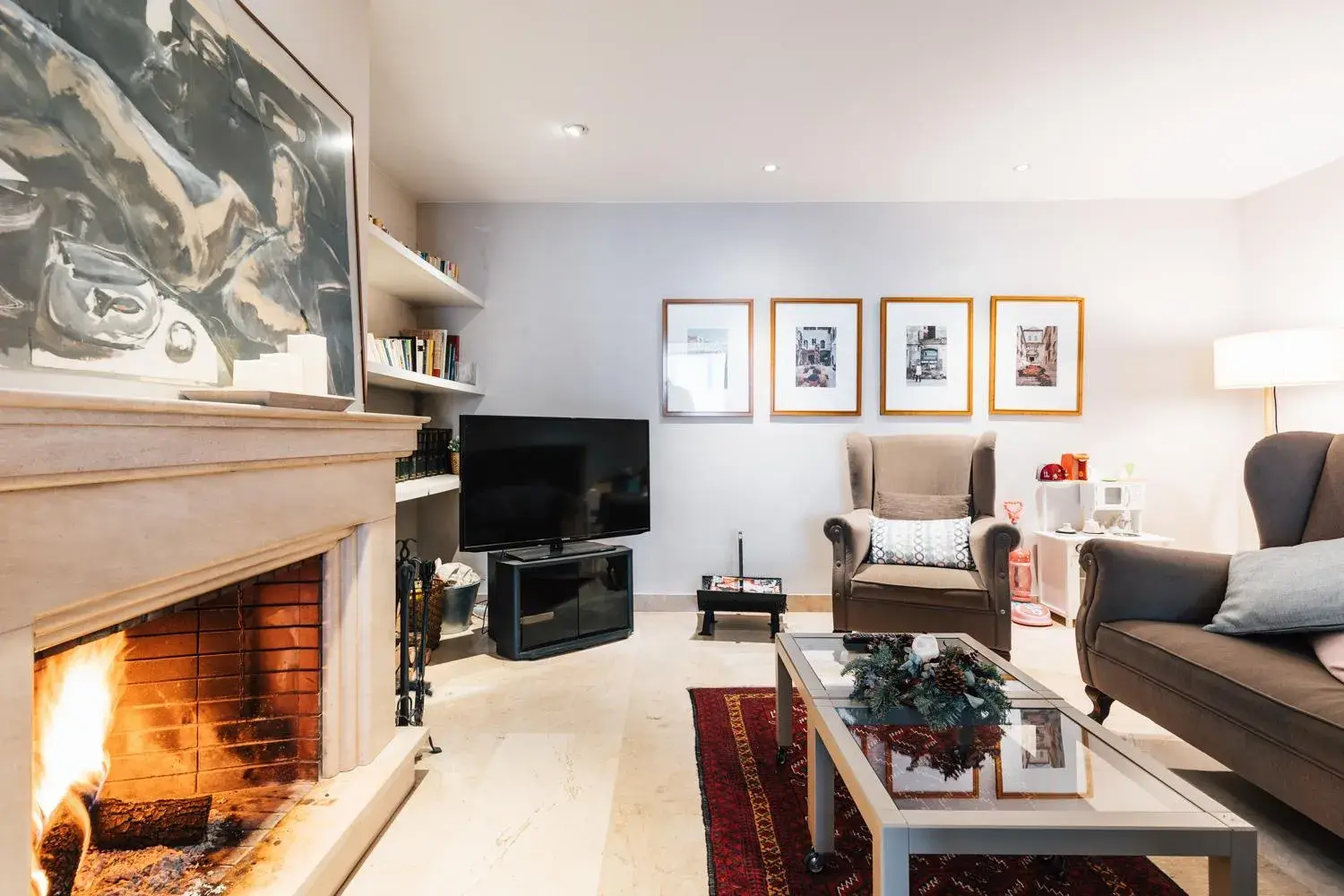 Living room in Hotel Costabella Living room in Hotel Costabella