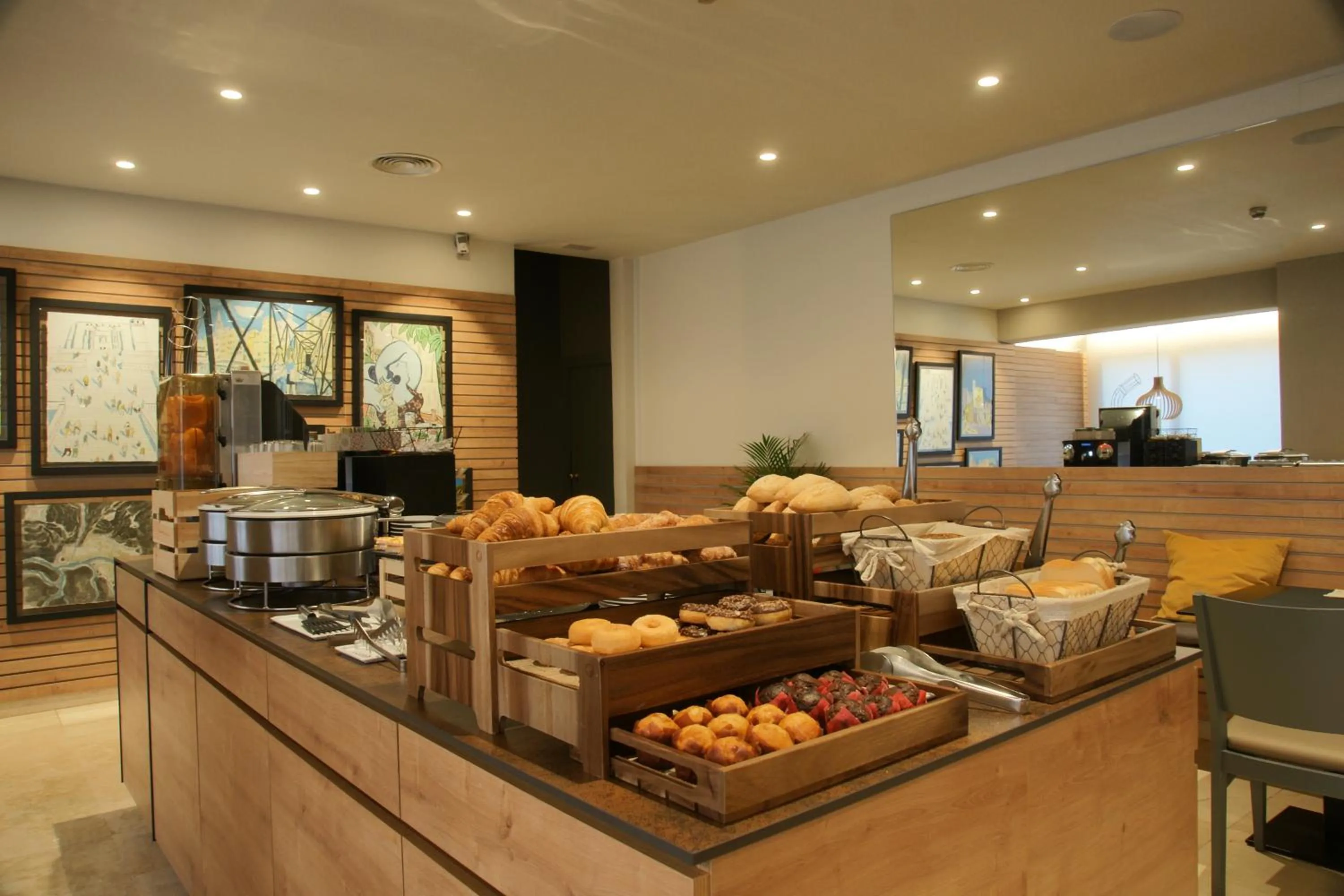 Buffet breakfast in Hotel Costabella