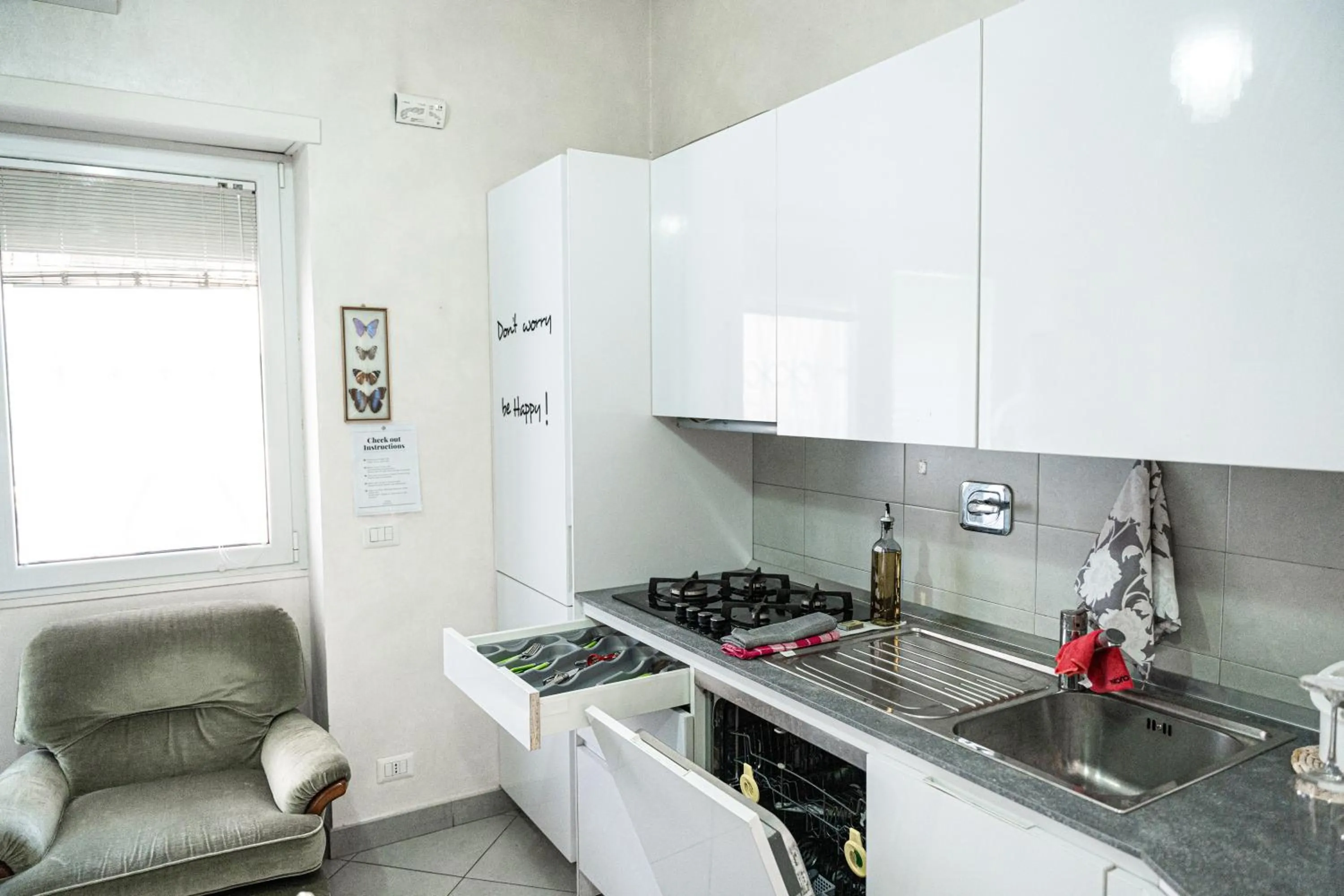 Kitchen or kitchenette in Il Forte Apartment