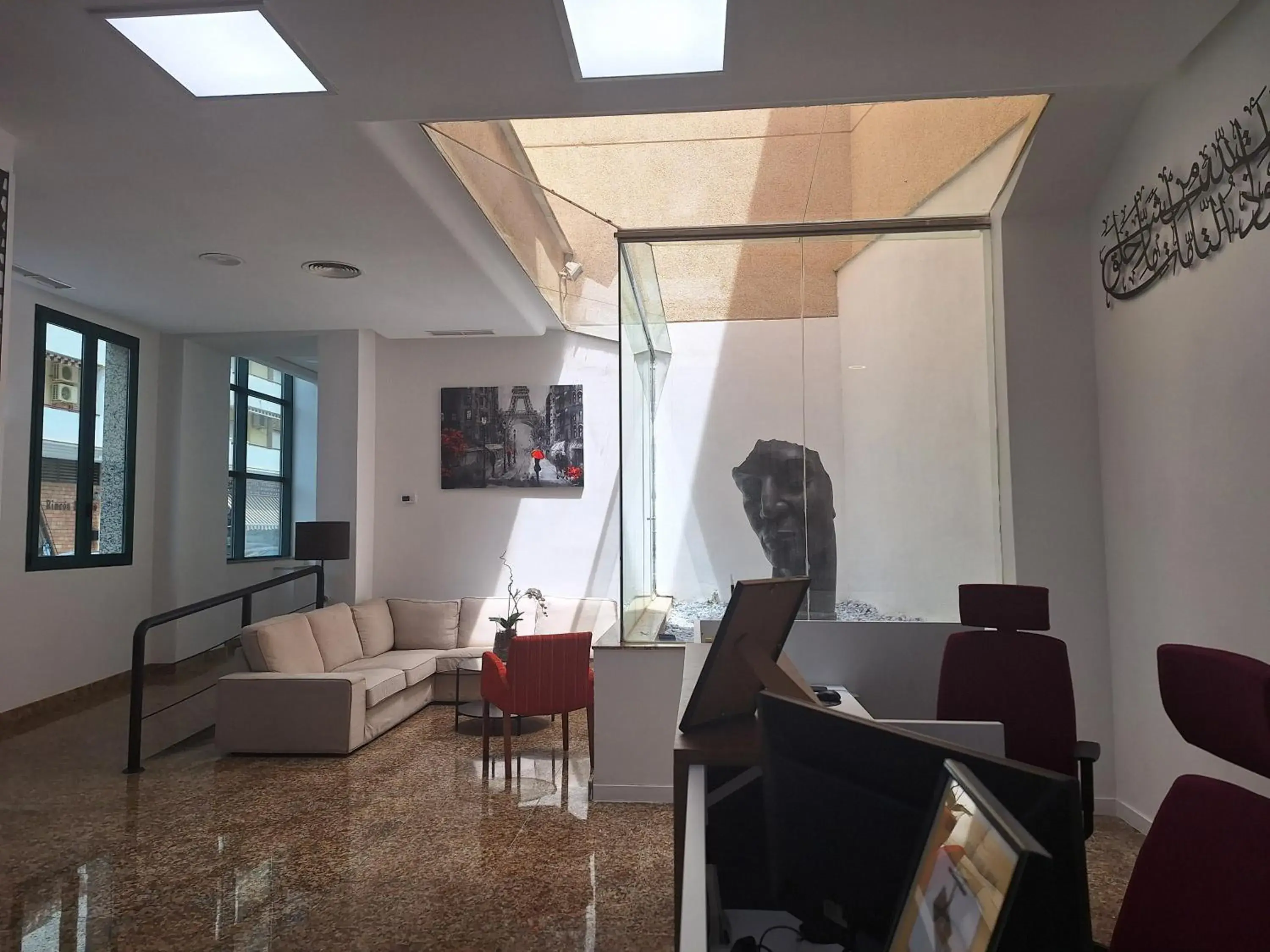 Lobby or reception in Mainake Costa del Sol Lobby or reception in Mainake Costa del Sol