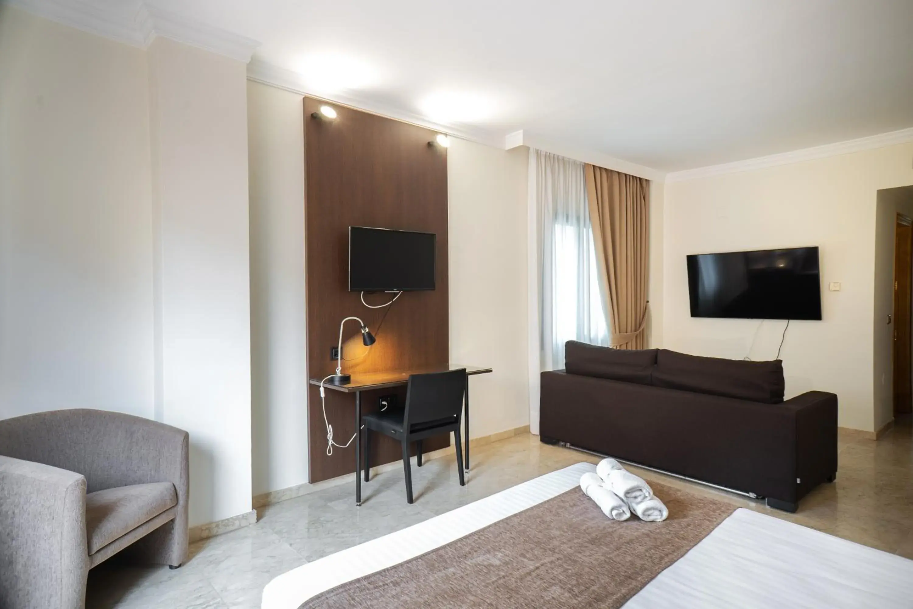 Living room, Bed in Mainake Costa del Sol Living room, Bed in Mainake Costa del Sol