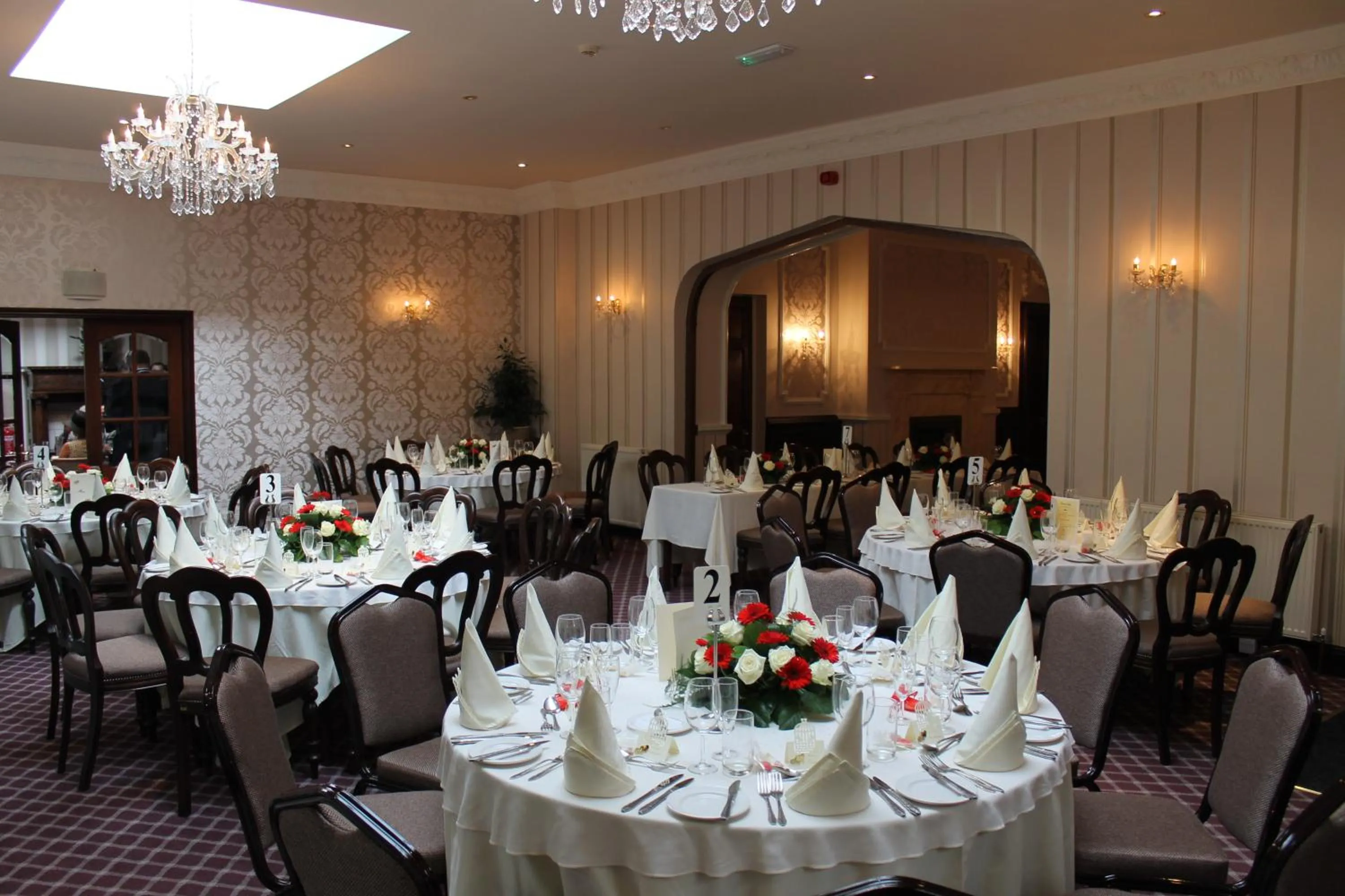 Banquet/Function facilities in Oakwood Hall Hotel