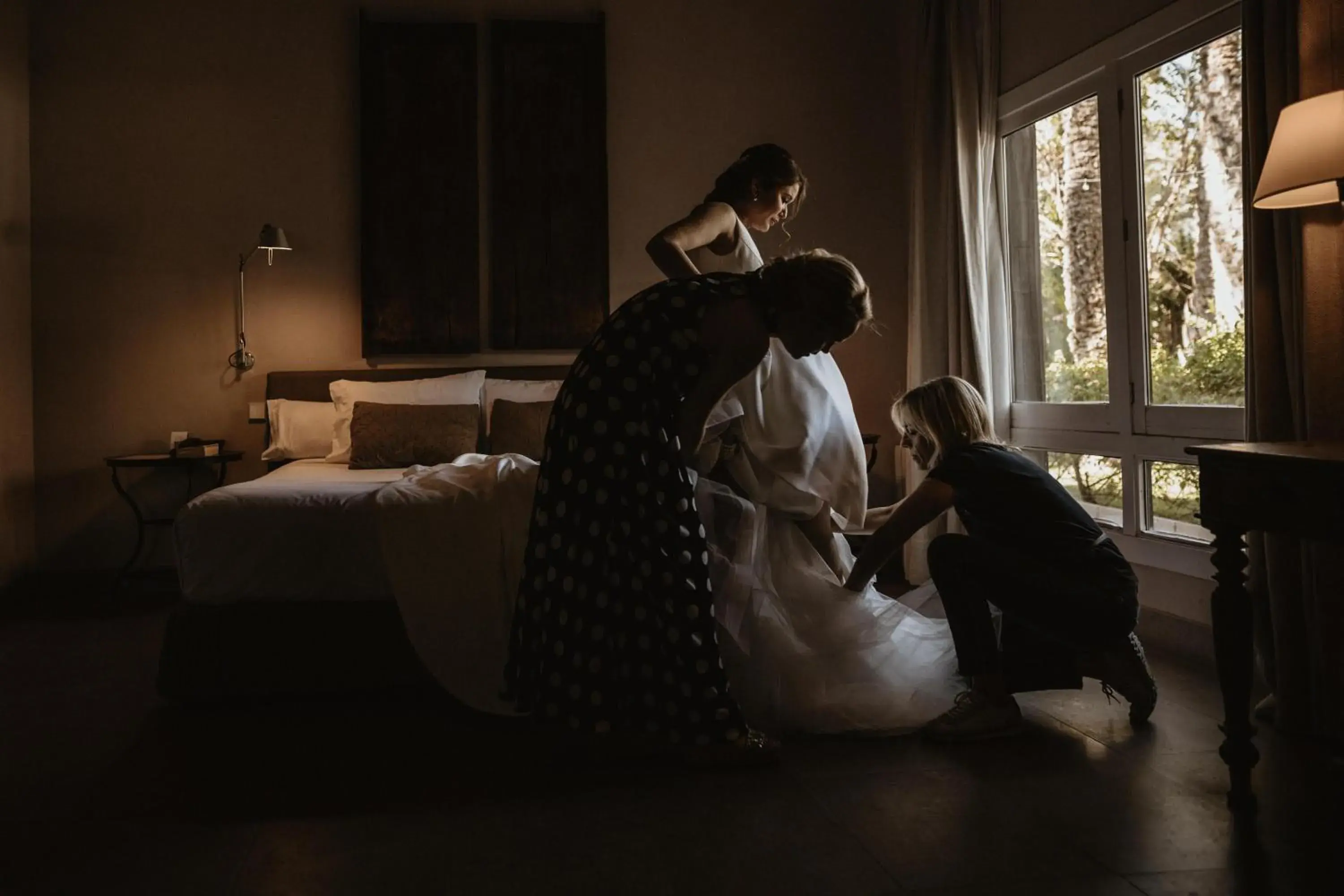 wedding, Bed in Hotel Huerto del Cura wedding, Bed in Hotel Huerto del Cura