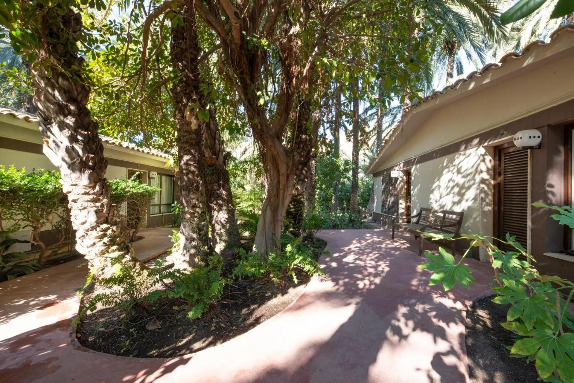 Garden in Hotel Huerto del Cura
