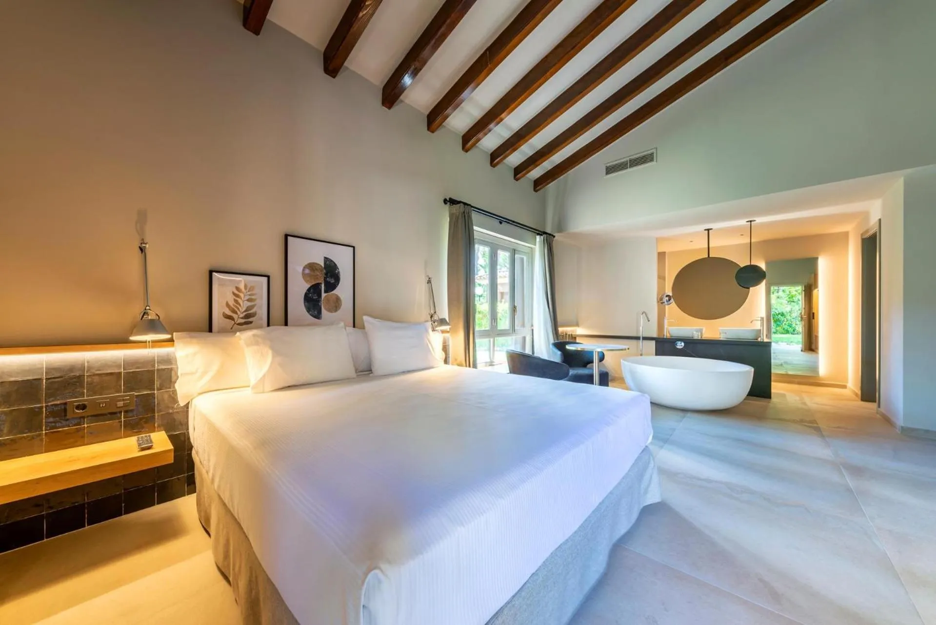 Photo of the whole room, Bed in Hotel Huerto del Cura