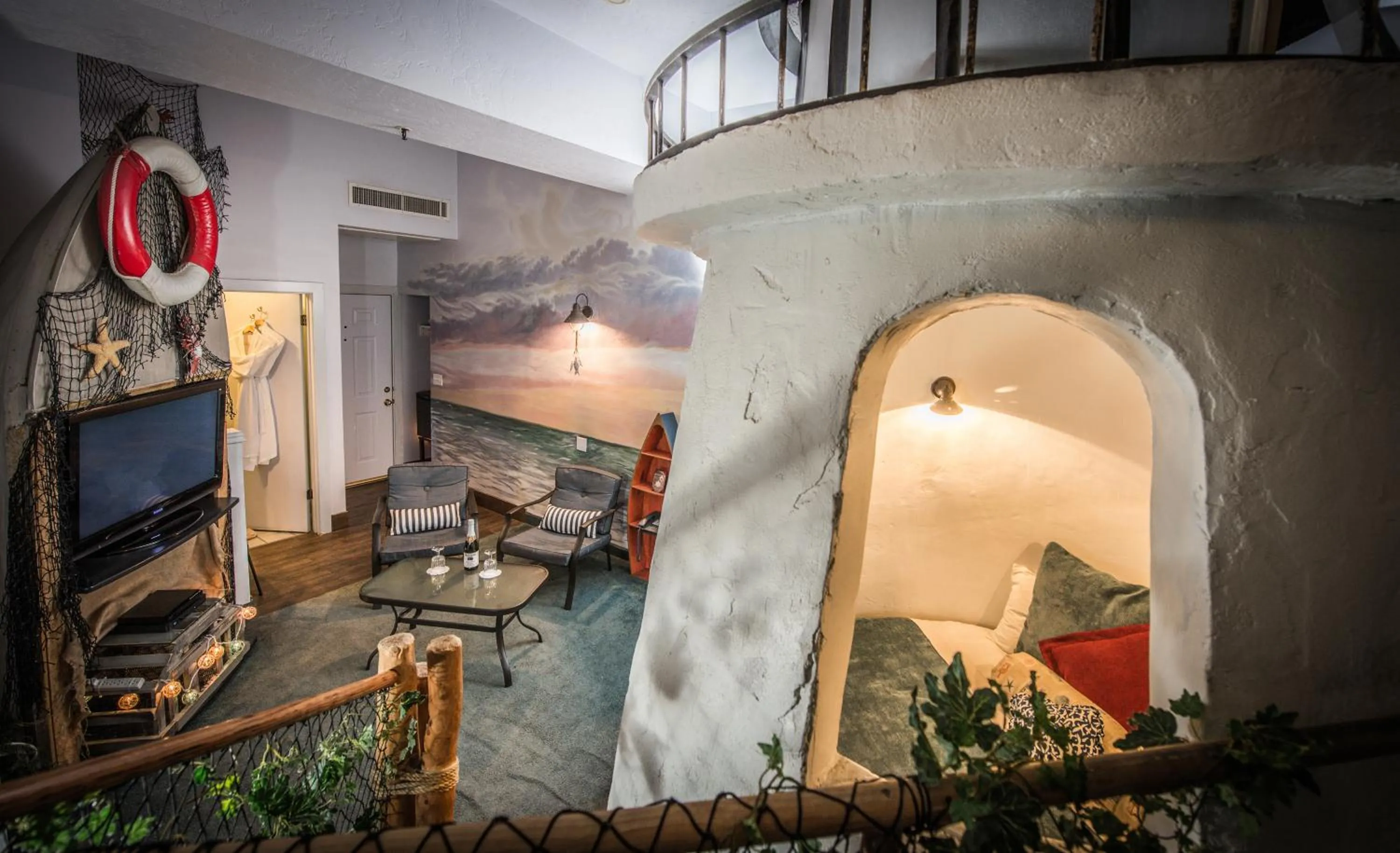 Seating area in The Anniversary Inn - Fifth South