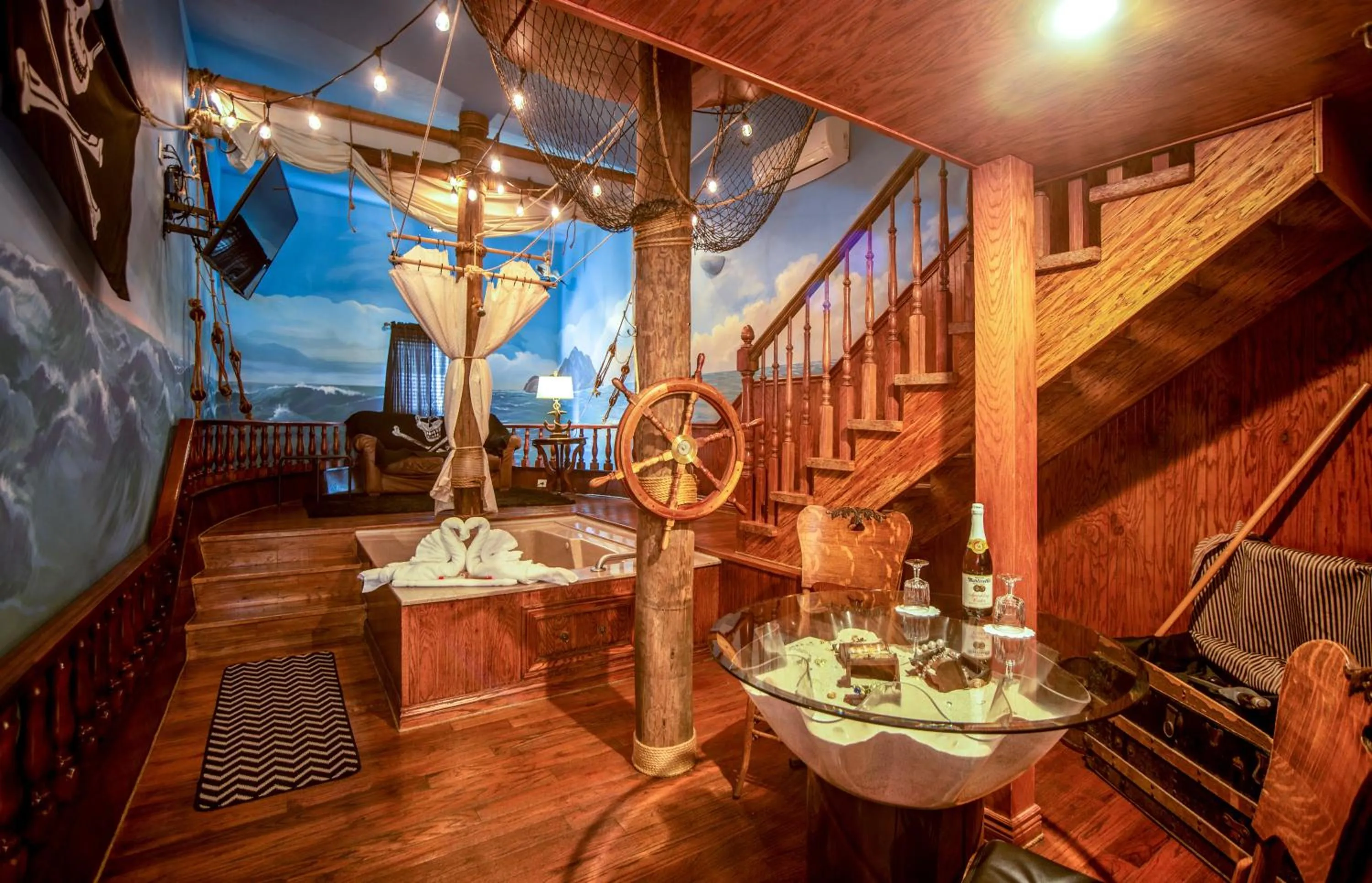 Seating area in The Anniversary Inn - Fifth South