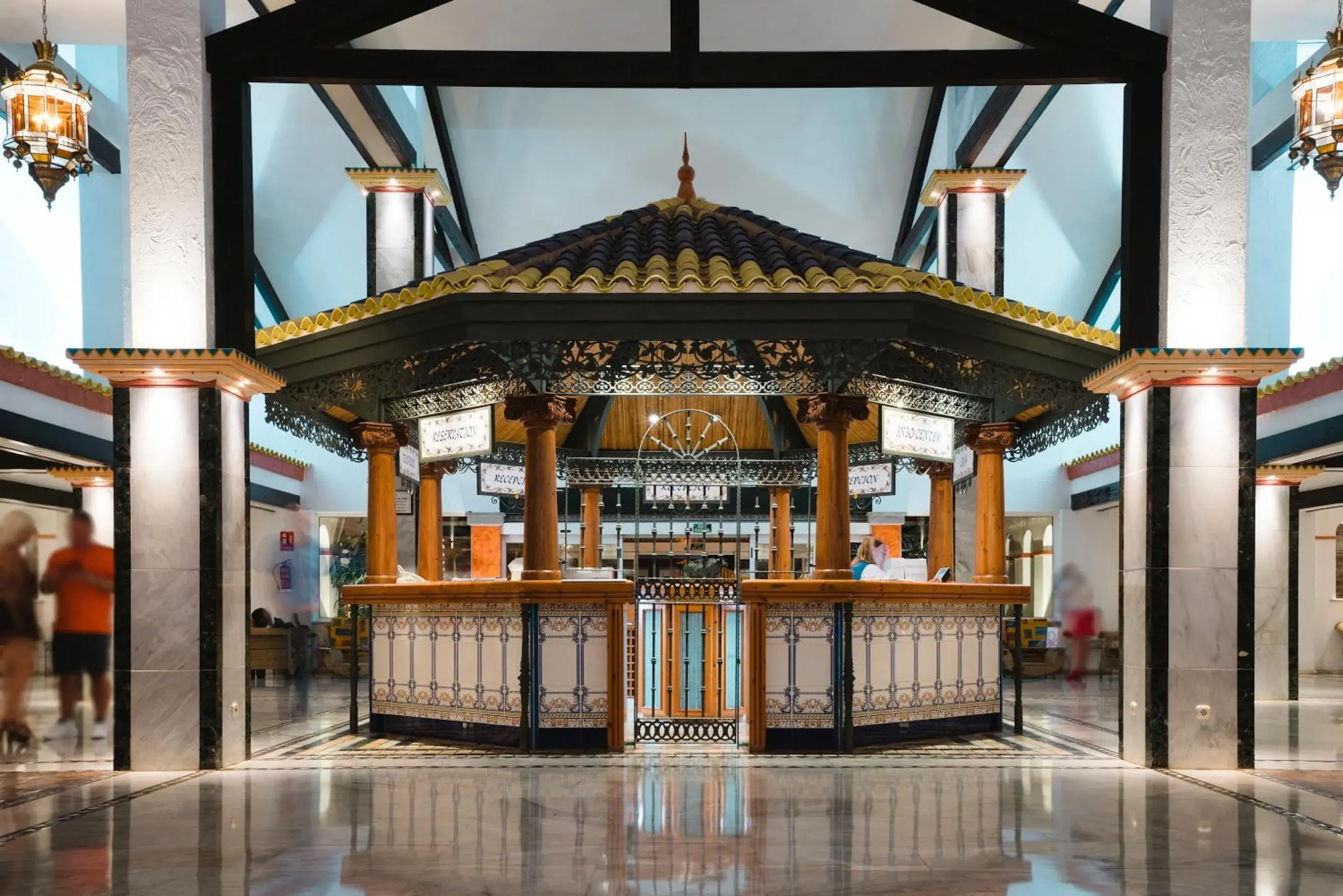 Lobby or reception in Park Club Europe - All Inclusive Resort Lobby or reception in Park Club Europe - All Inclusive Resort