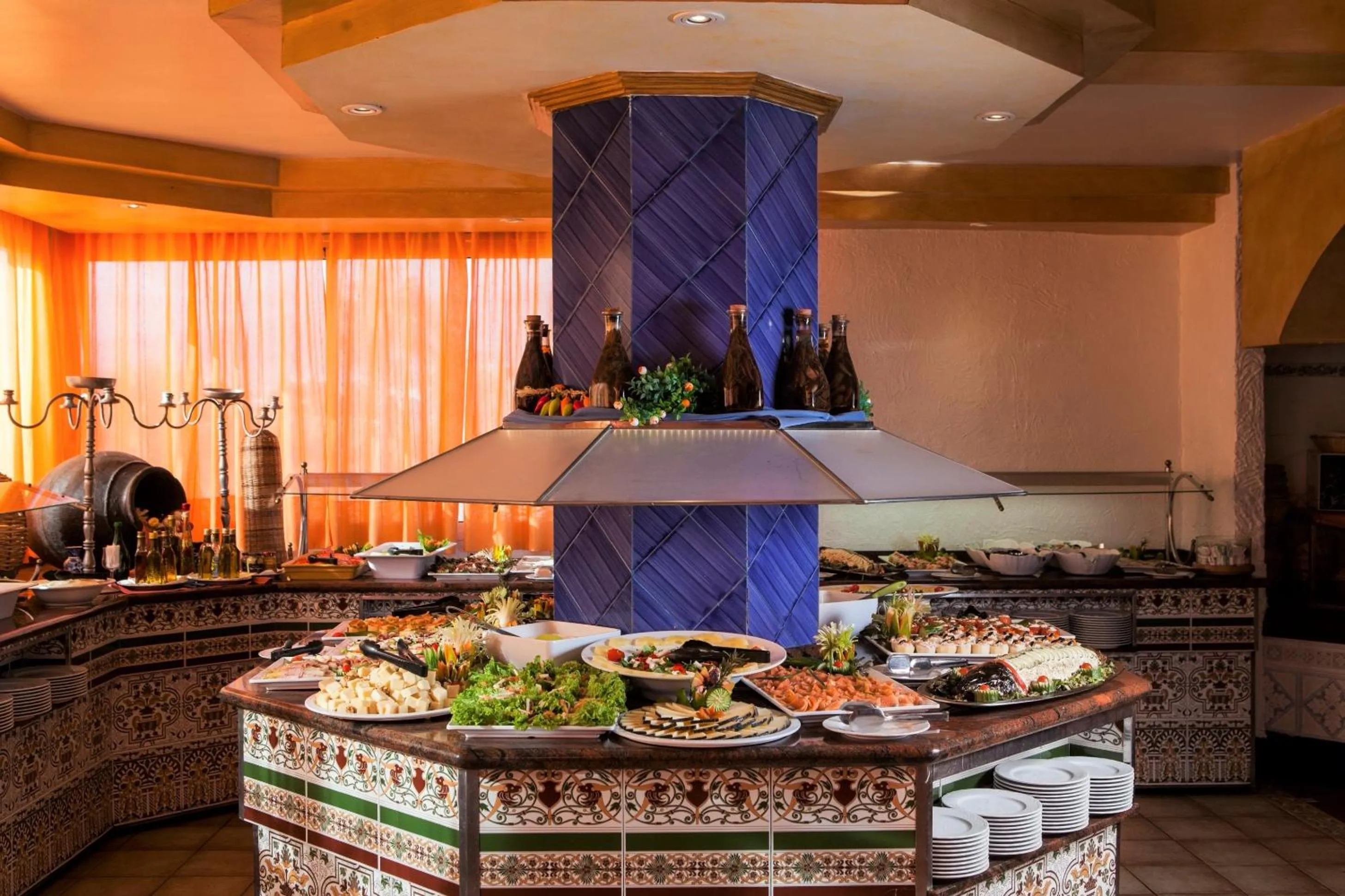 Buffet breakfast in Park Club Europe - All Inclusive Resort
