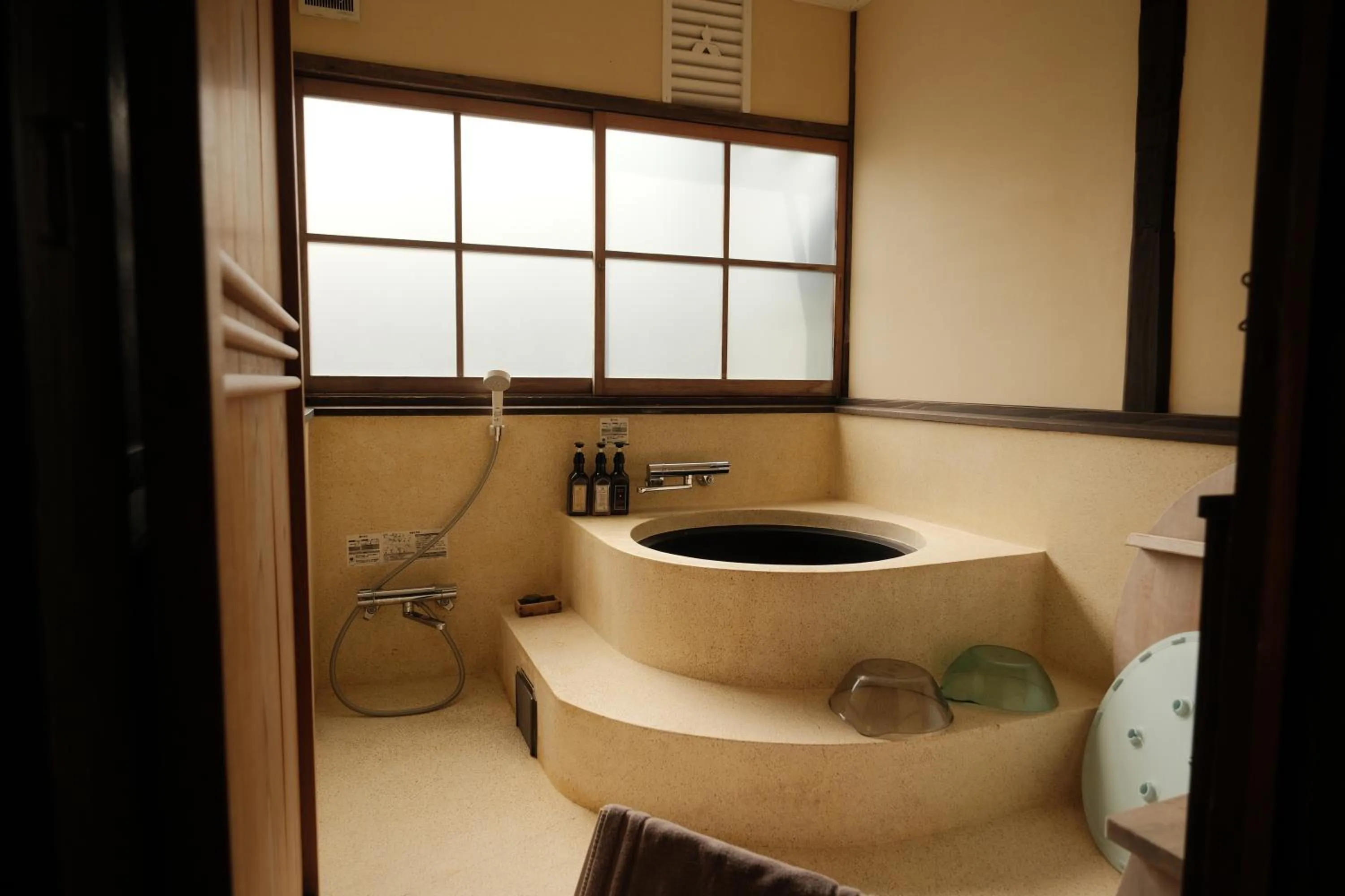 Bathroom in Japan's oldest remaining company housing