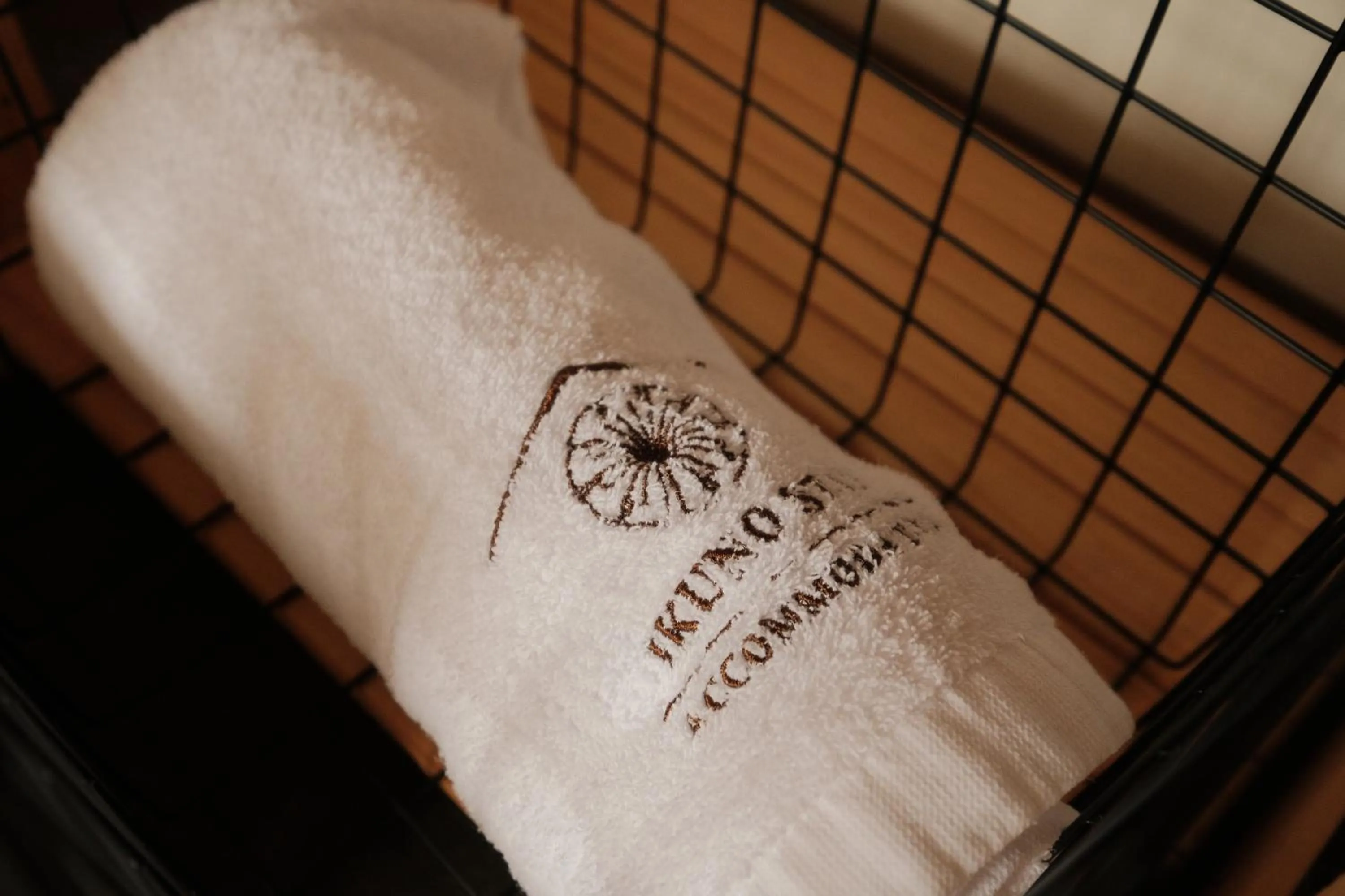 towels in Japan's oldest remaining company housing