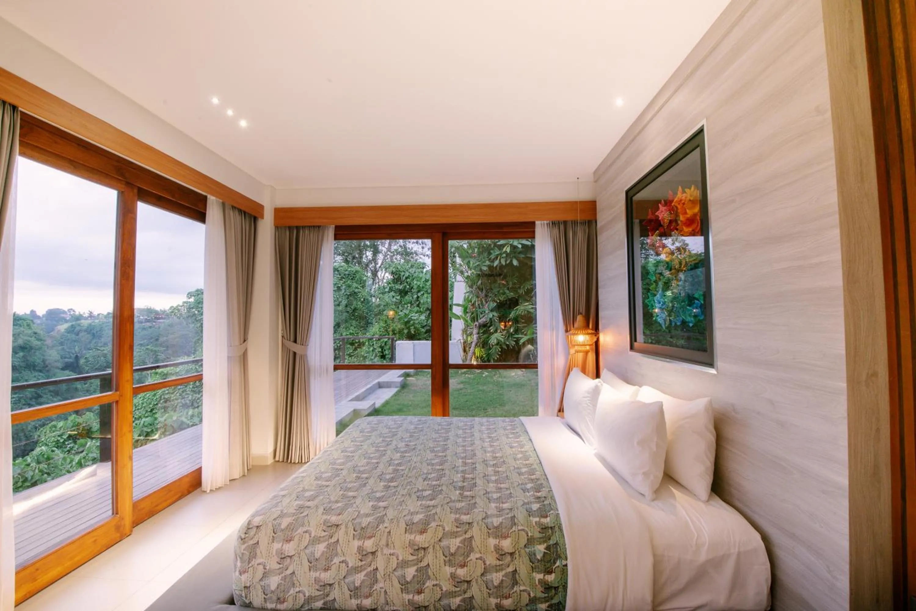 Bed in Villa Tamaro Bali