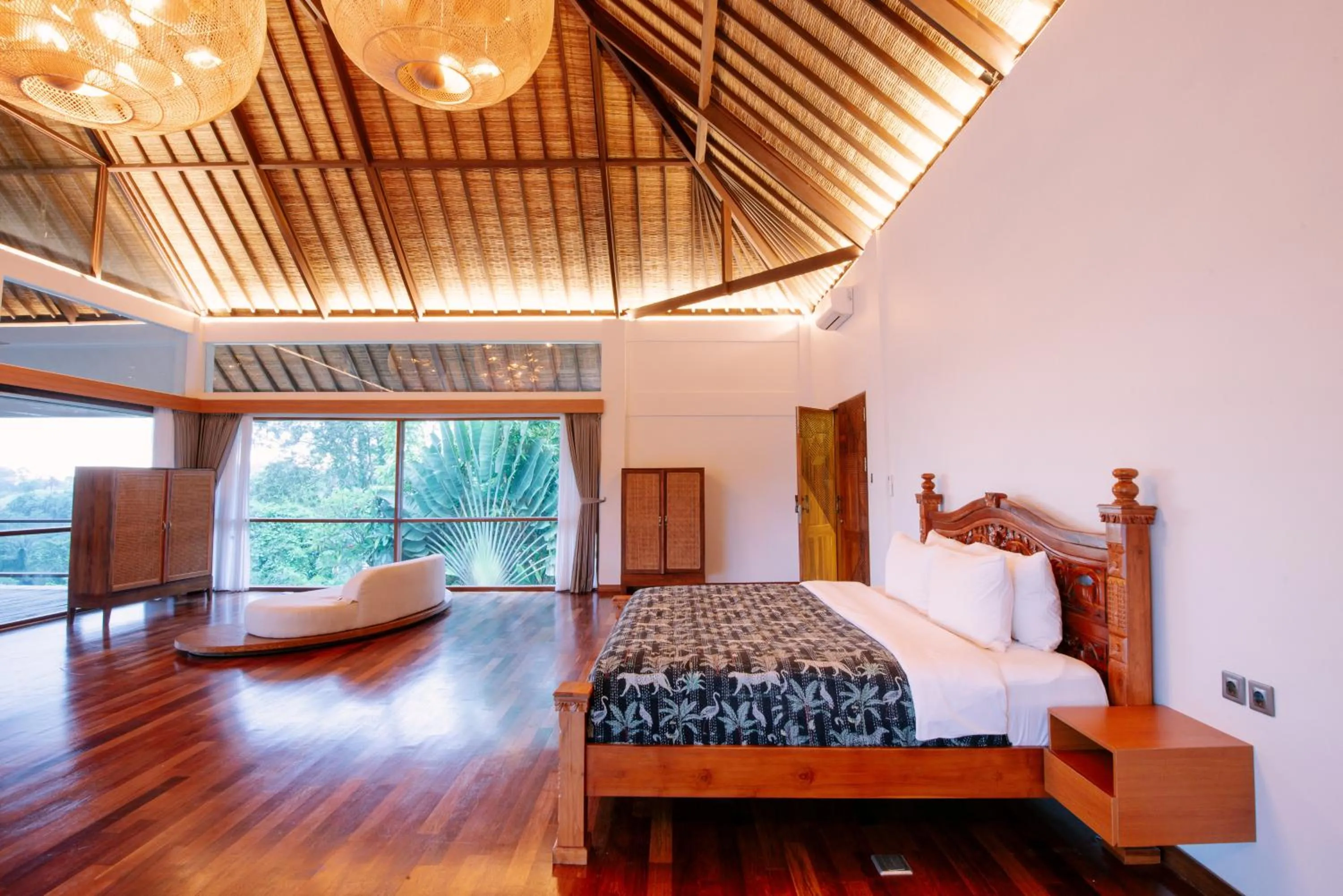Bed in Villa Tamaro Bali