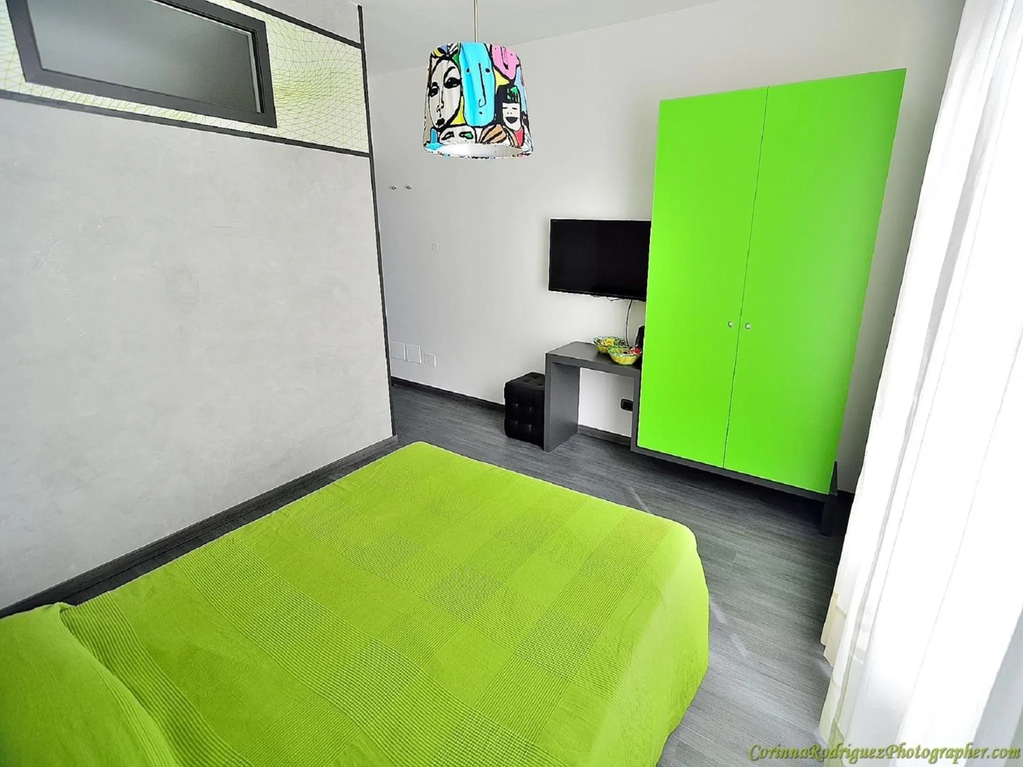 Bathroom, Bed in Affittacamere Tiburstation