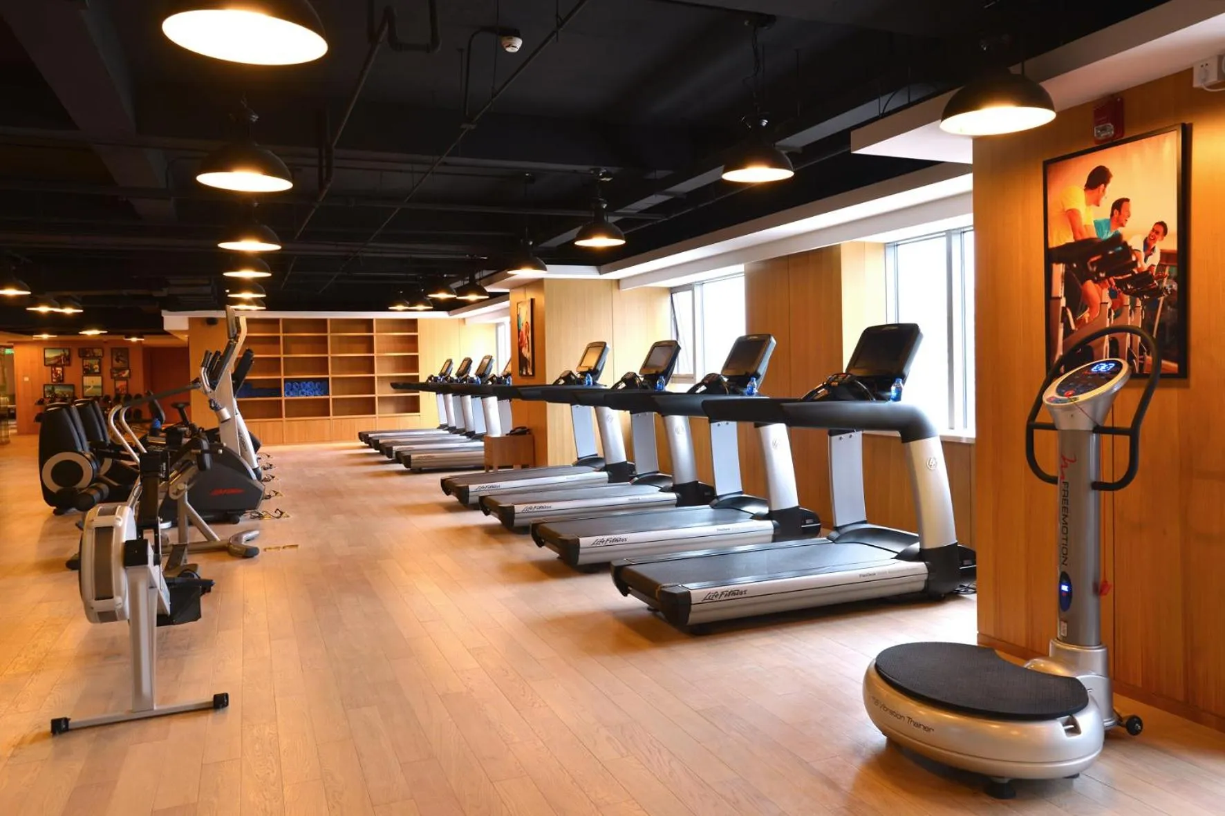 Fitness centre/facilities in Crowne Plaza Shanghai Noah Square by IHG