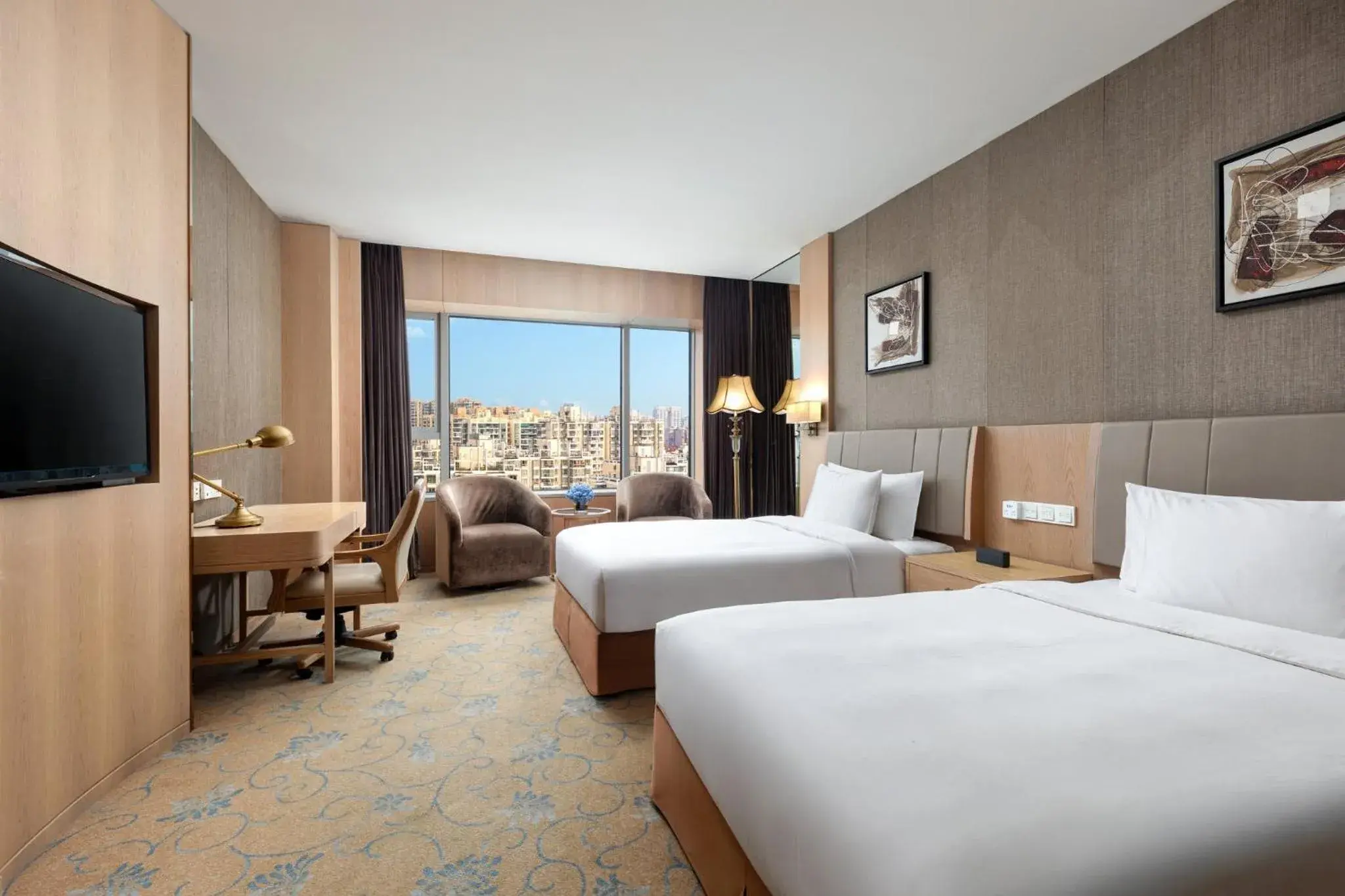 Photo of the whole room, Bed in Crowne Plaza Shanghai Noah Square by IHG Photo of the whole room, Bed in Crowne Plaza Shanghai Noah Square by IHG