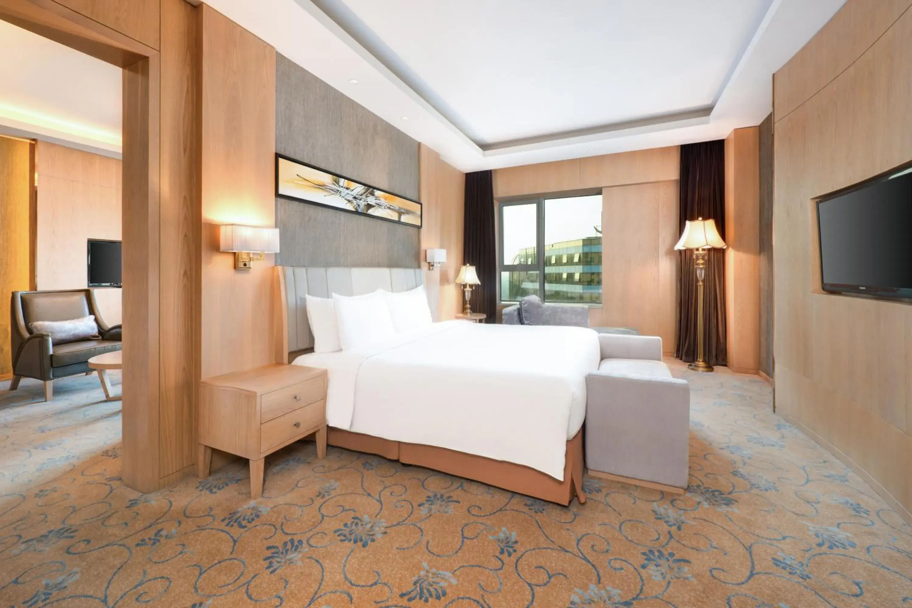 Bedroom, Bed in Crowne Plaza Shanghai Noah Square by IHG Bedroom, Bed in Crowne Plaza Shanghai Noah Square by IHG