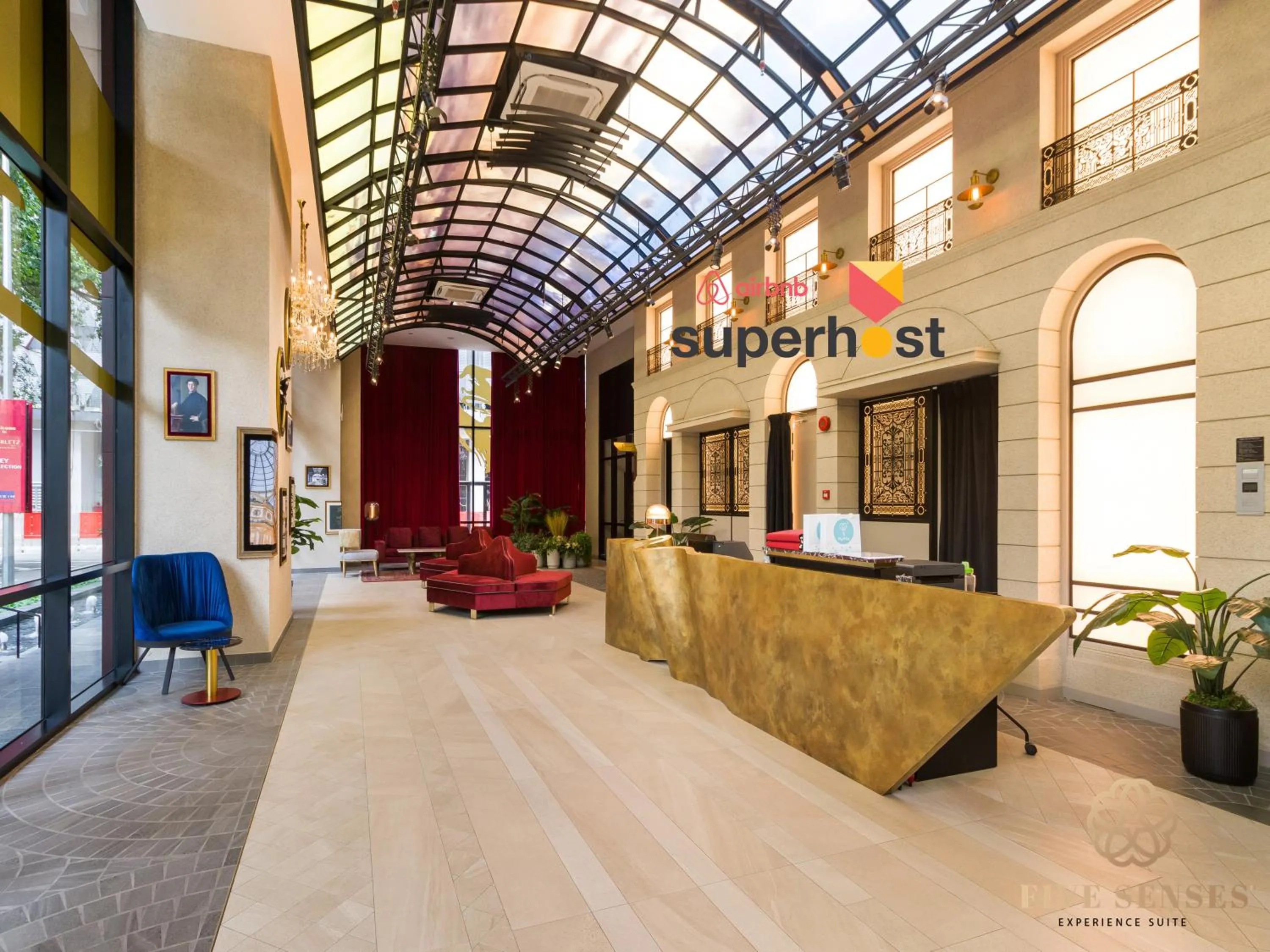 Lobby or reception in Scarletz Suites Kuala Lumpur, Five Senses