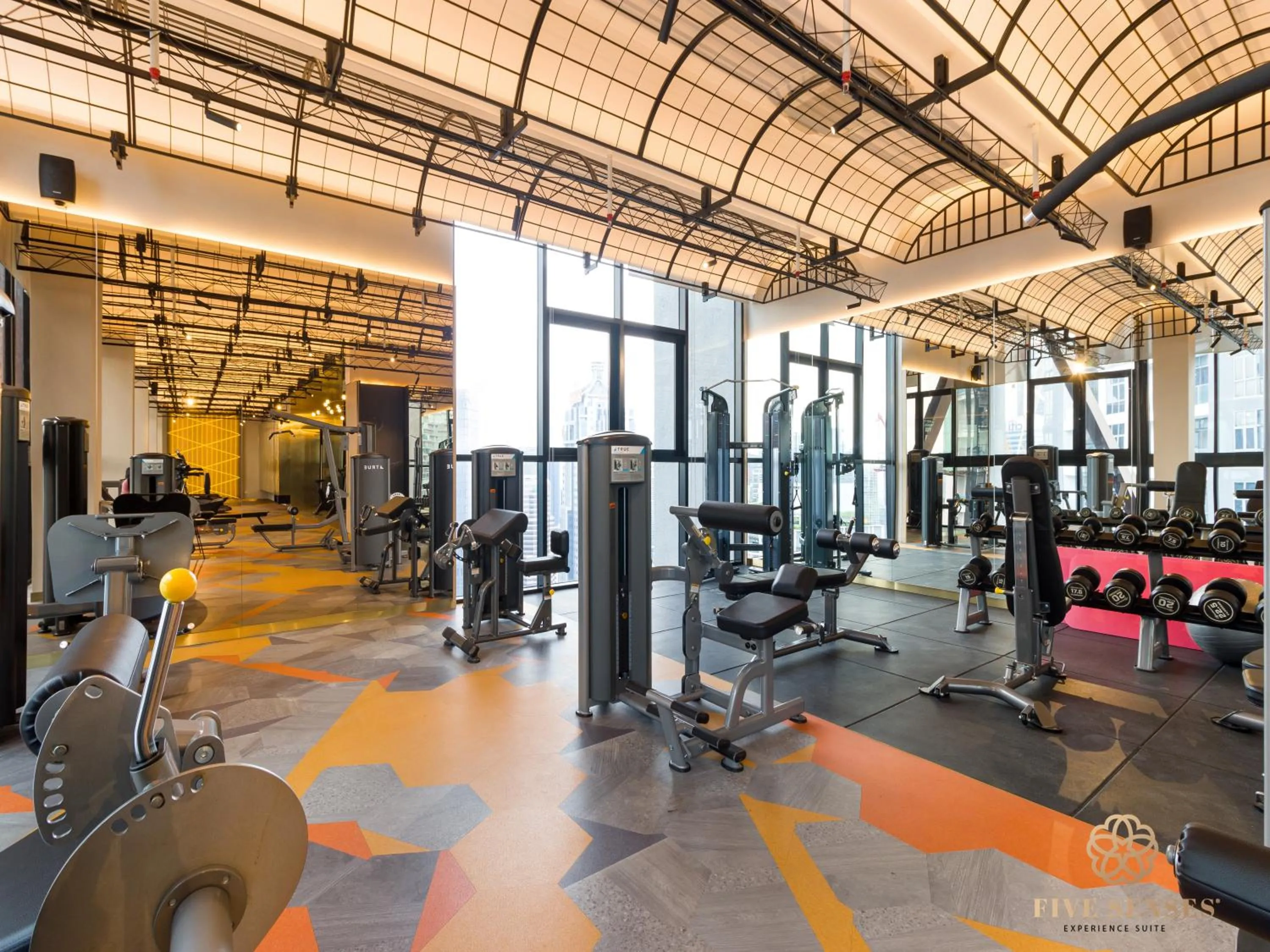 Fitness centre/facilities in Scarletz Suites Kuala Lumpur, Five Senses