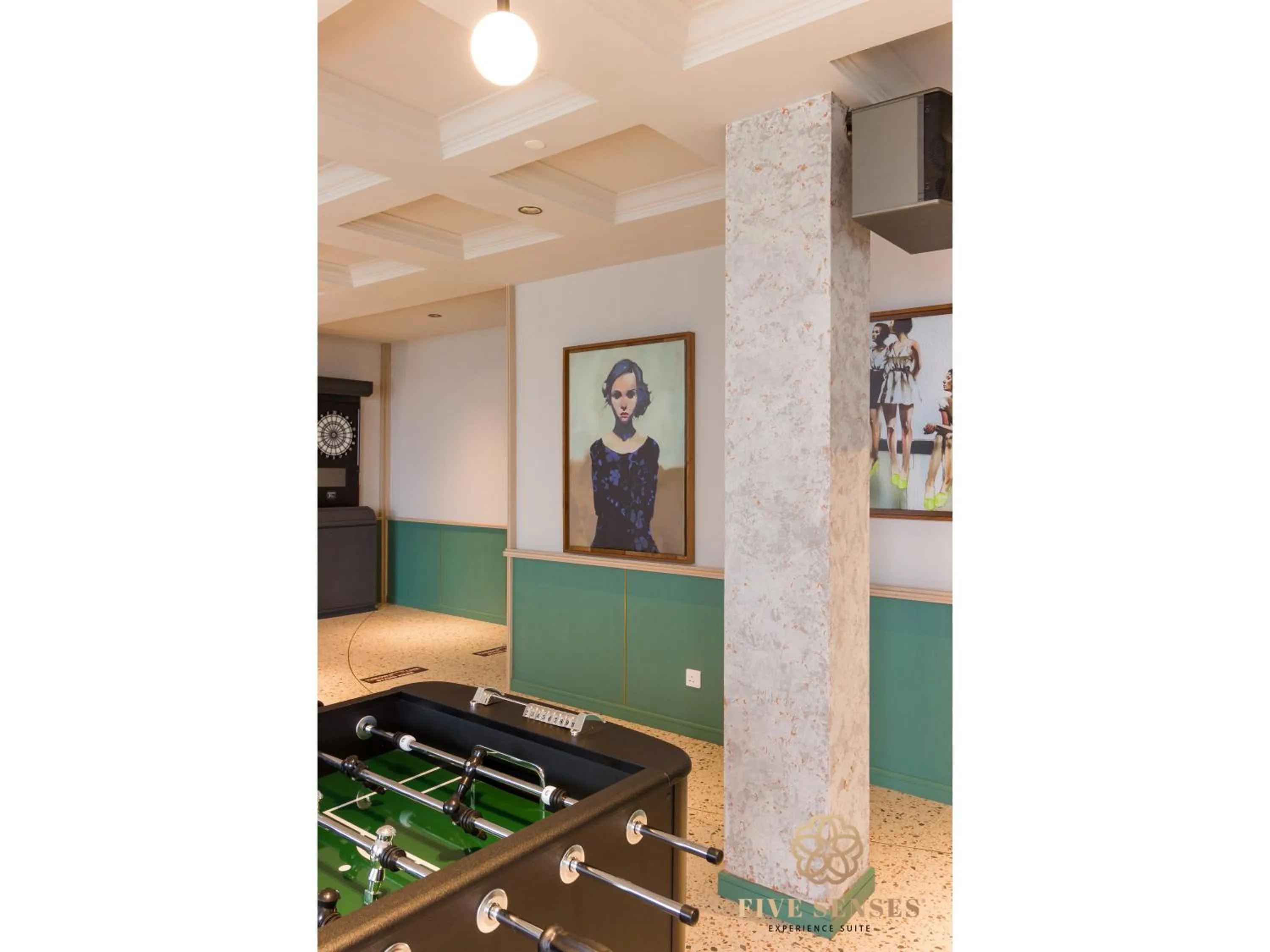 Game Room in Scarletz Suites Kuala Lumpur, Five Senses