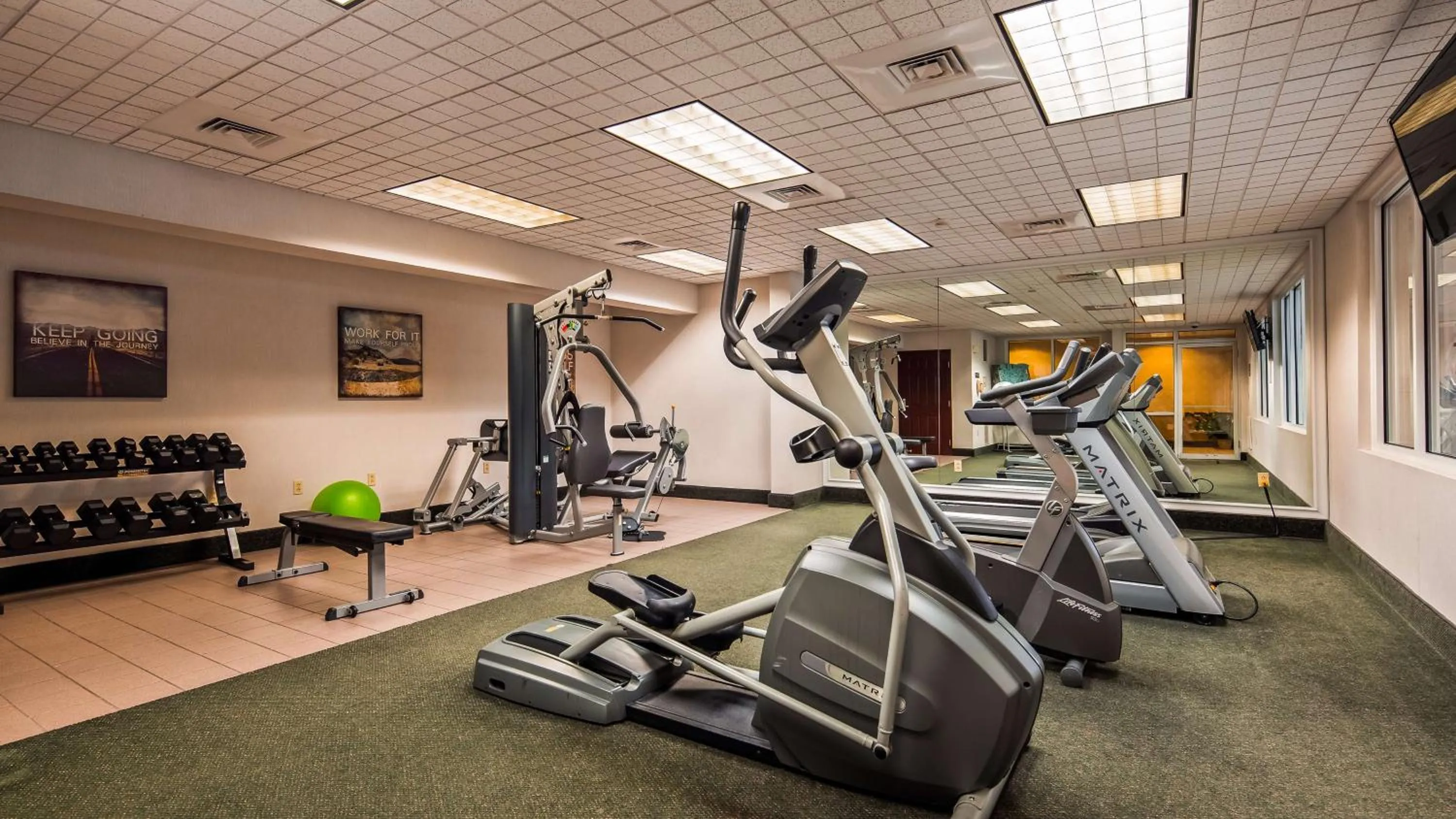 Fitness centre/facilities in The Inn at Lewisburg, BW Signature Collection
