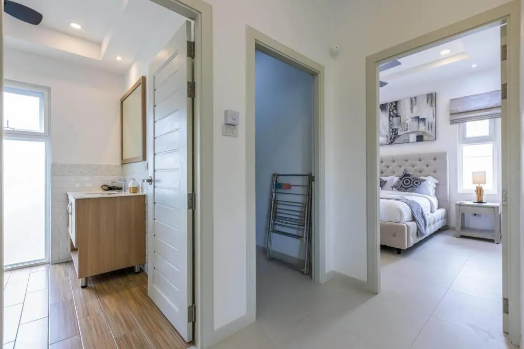 Bed in Private 3 Bedroom Pool Villa MS22