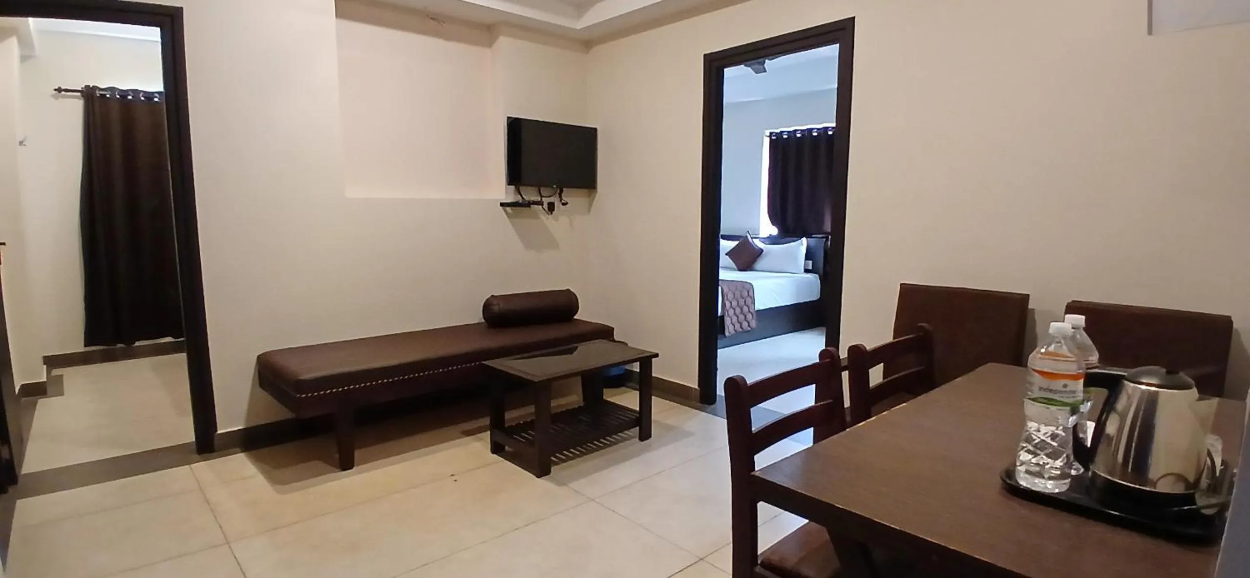 Bed in HOTEL PANKAJ RESIDENCY