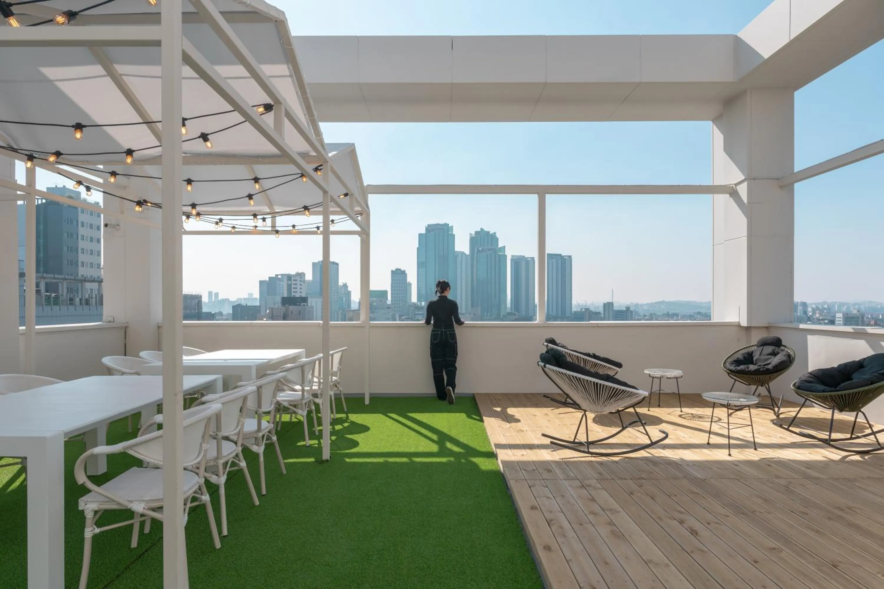 People in Aank Hotel Hongdae