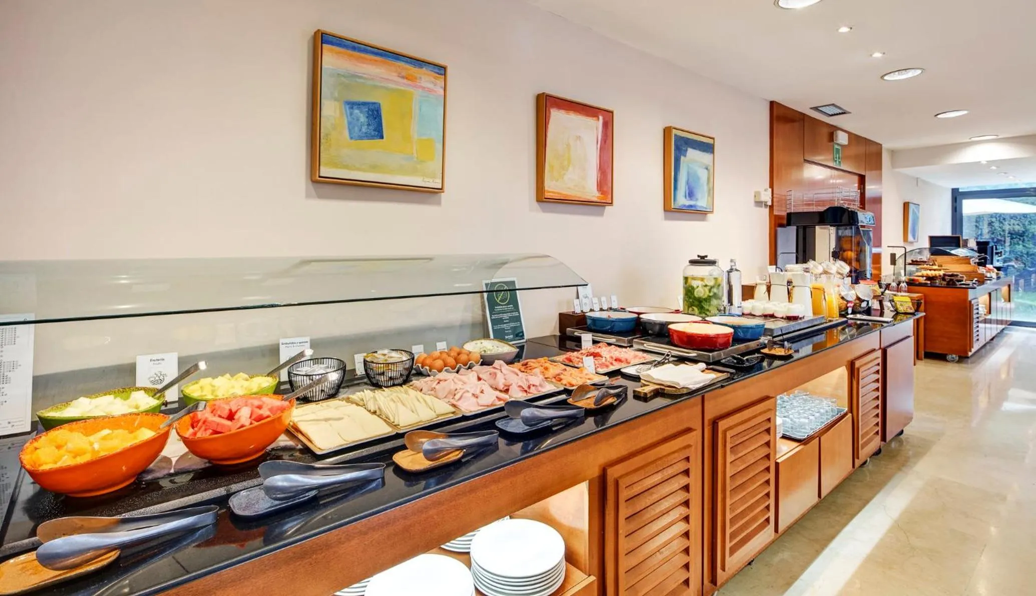 Breakfast in Sercotel Cornellà Barcelona