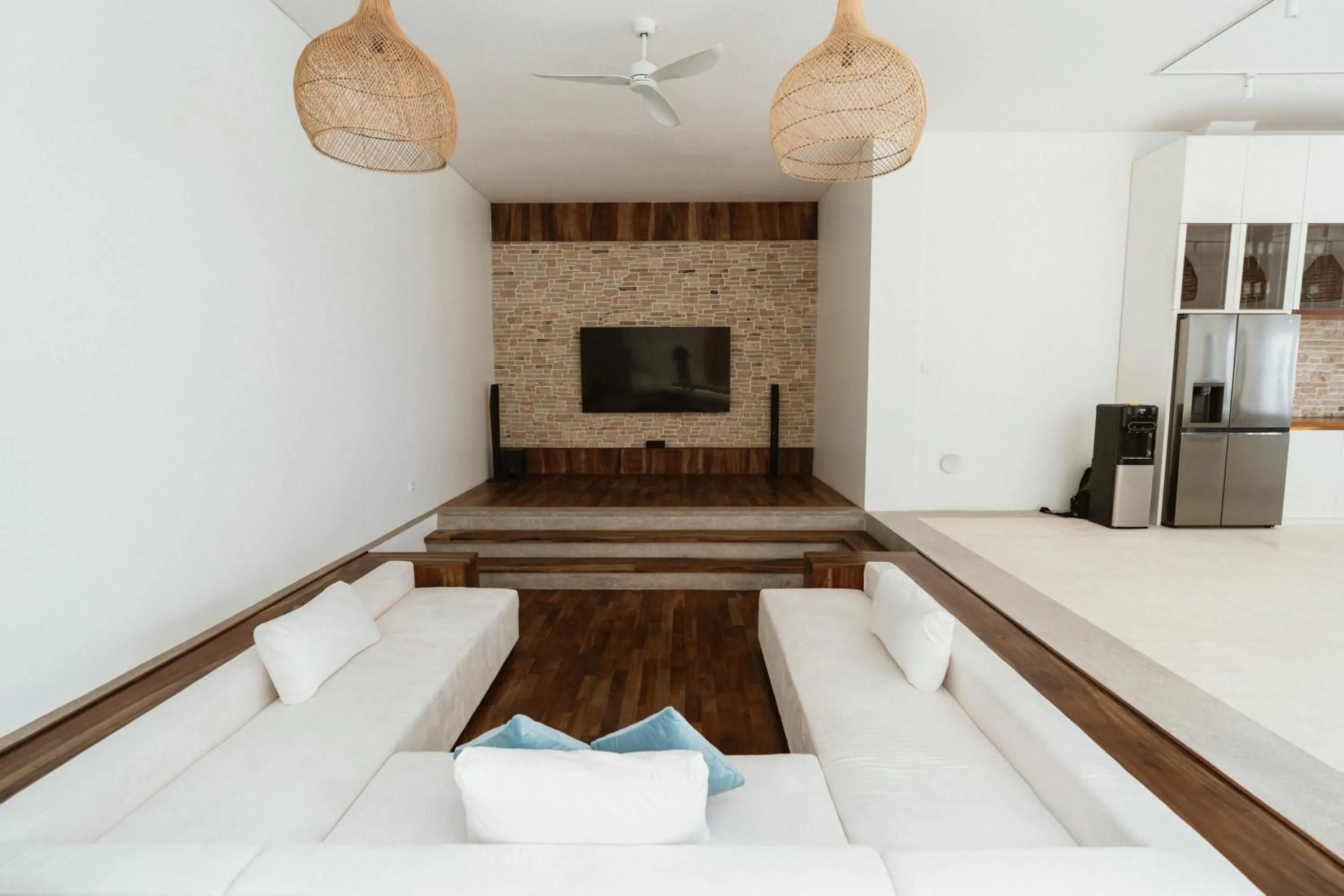 TV and multimedia, Bed in Ketewel Beach Villas and Spa