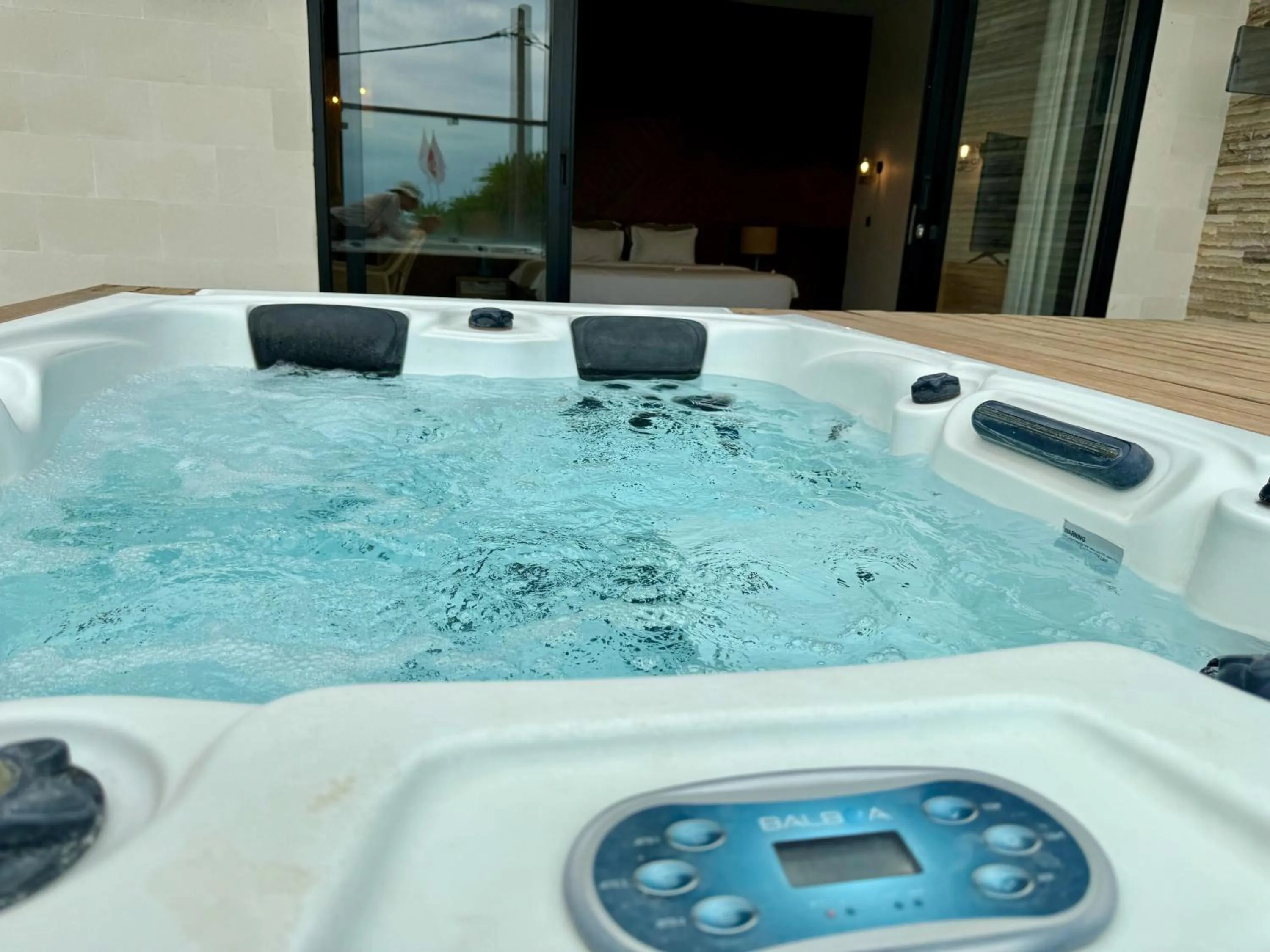 Hot Tub in Ketewel Beach Villas and Spa