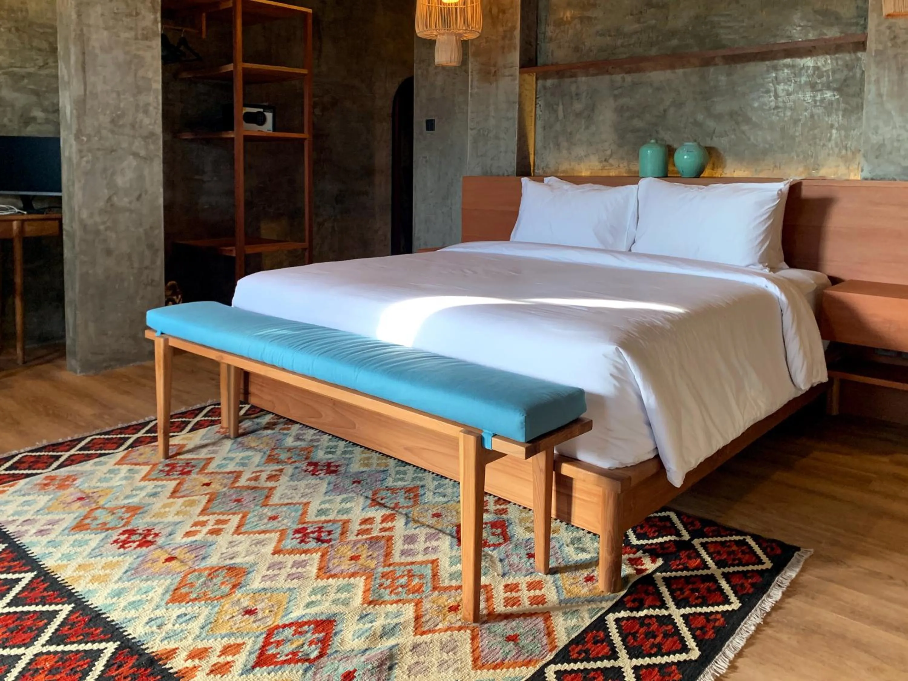 Bed in Leafy Home Canggu