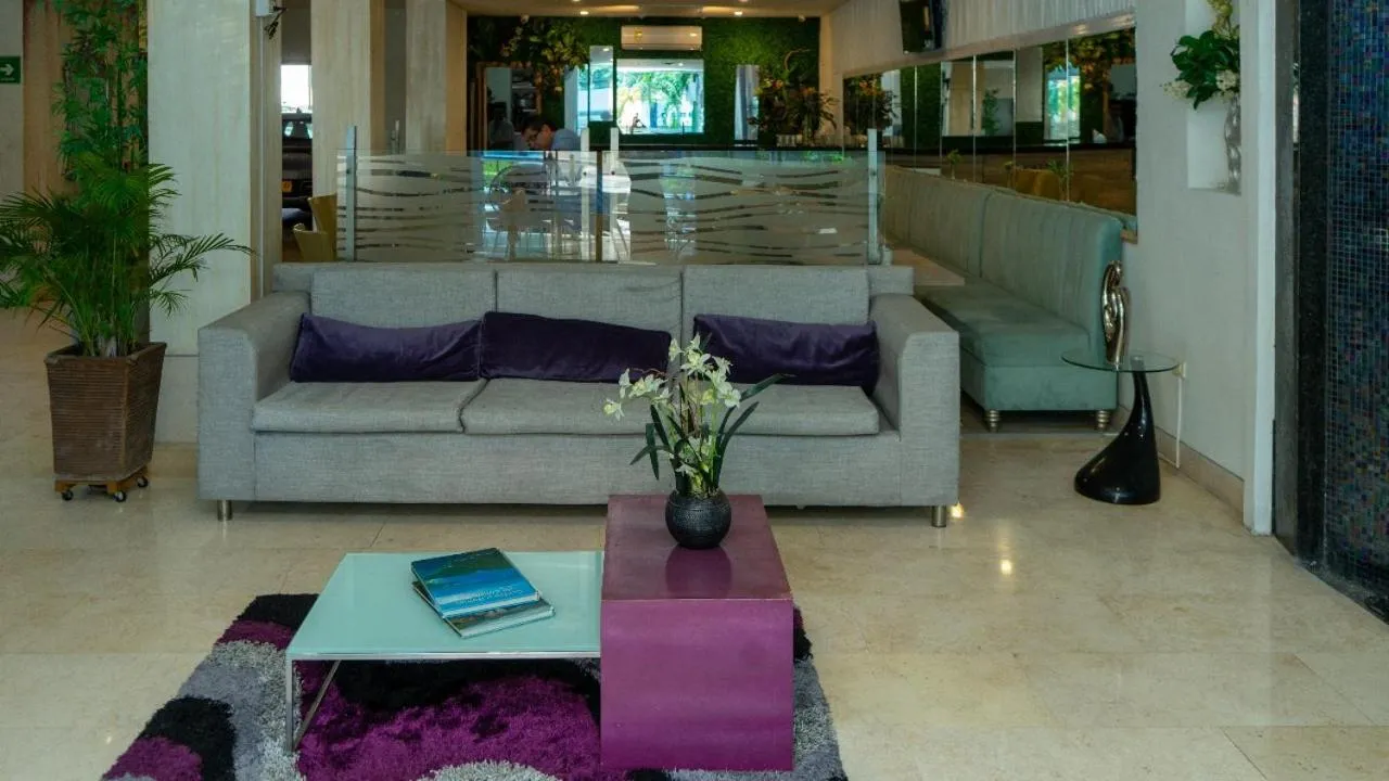 Living room in Hotel Oxford Barranquilla