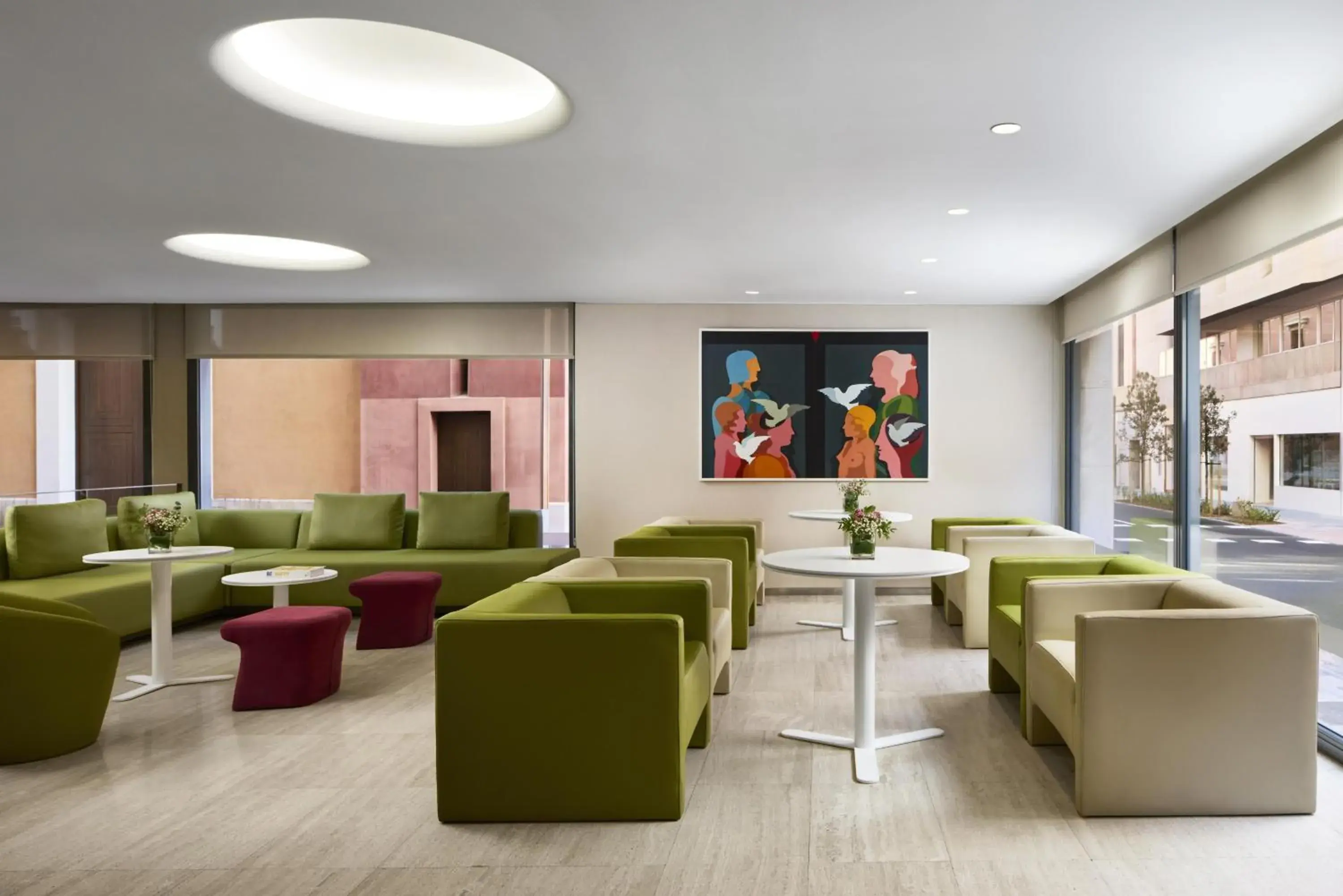 Lobby or reception in NH Castellón Mindoro Lobby or reception in NH Castellón Mindoro