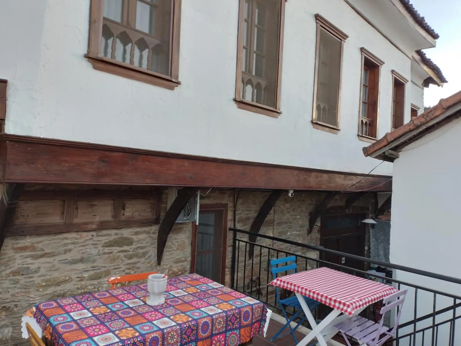 Balcony/Terrace in Şirince Lotus Konakları