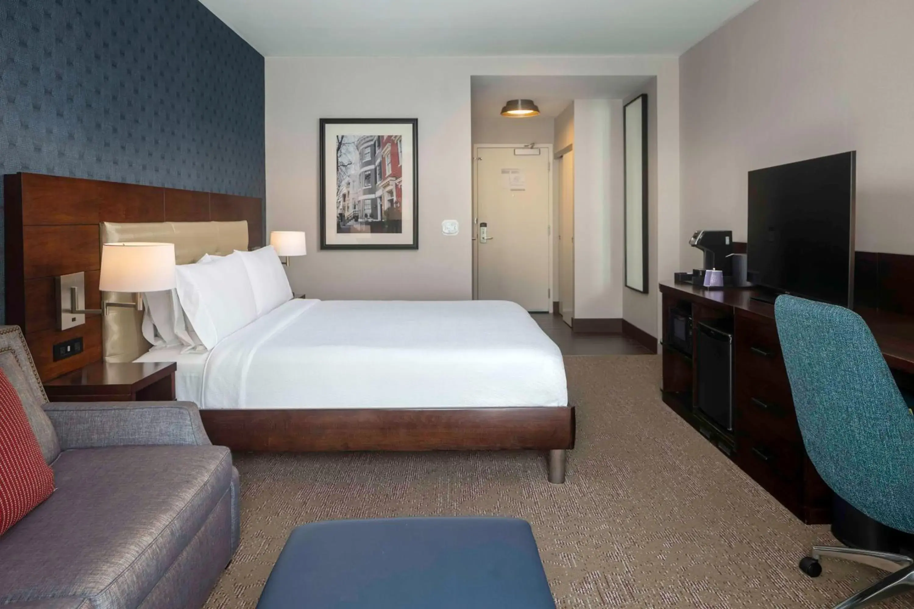 Bed in Hilton Garden Inn Washington DC/Georgetown Area Bed in Hilton Garden Inn Washington DC/Georgetown Area