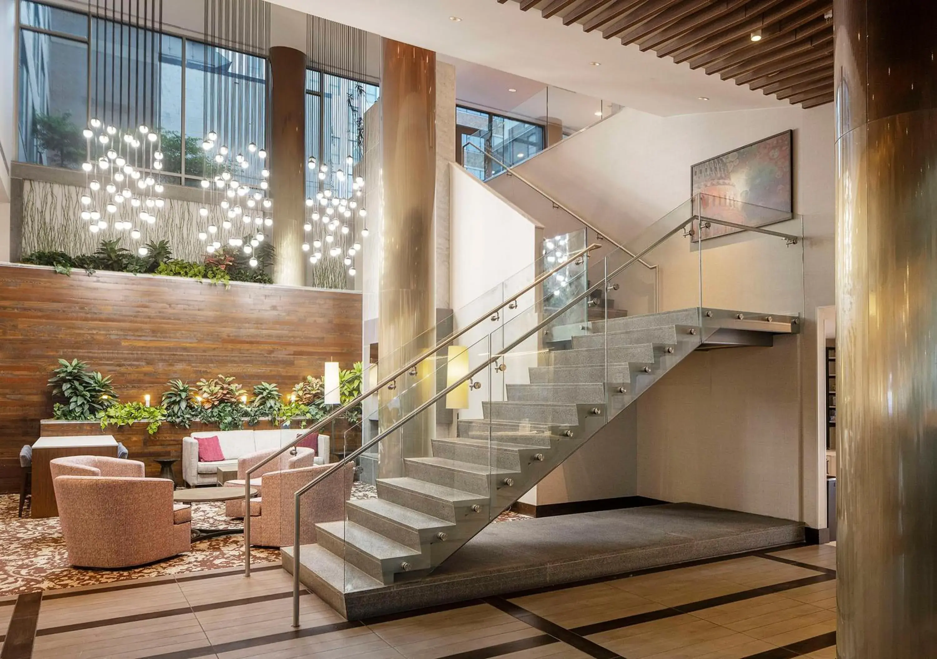 Lobby or reception in Hilton Garden Inn Washington DC/Georgetown Area Lobby or reception in Hilton Garden Inn Washington DC/Georgetown Area