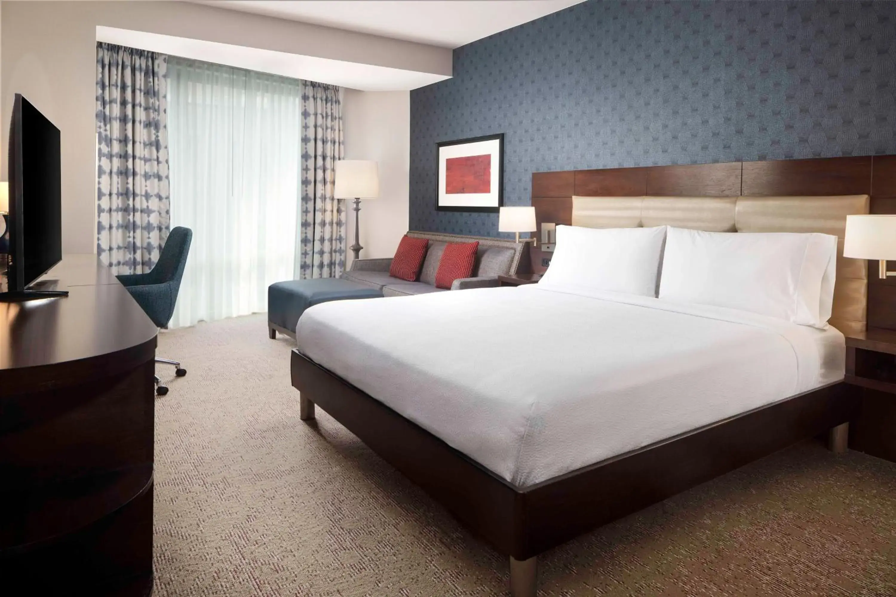 Bed in Hilton Garden Inn Washington DC/Georgetown Area Bed in Hilton Garden Inn Washington DC/Georgetown Area