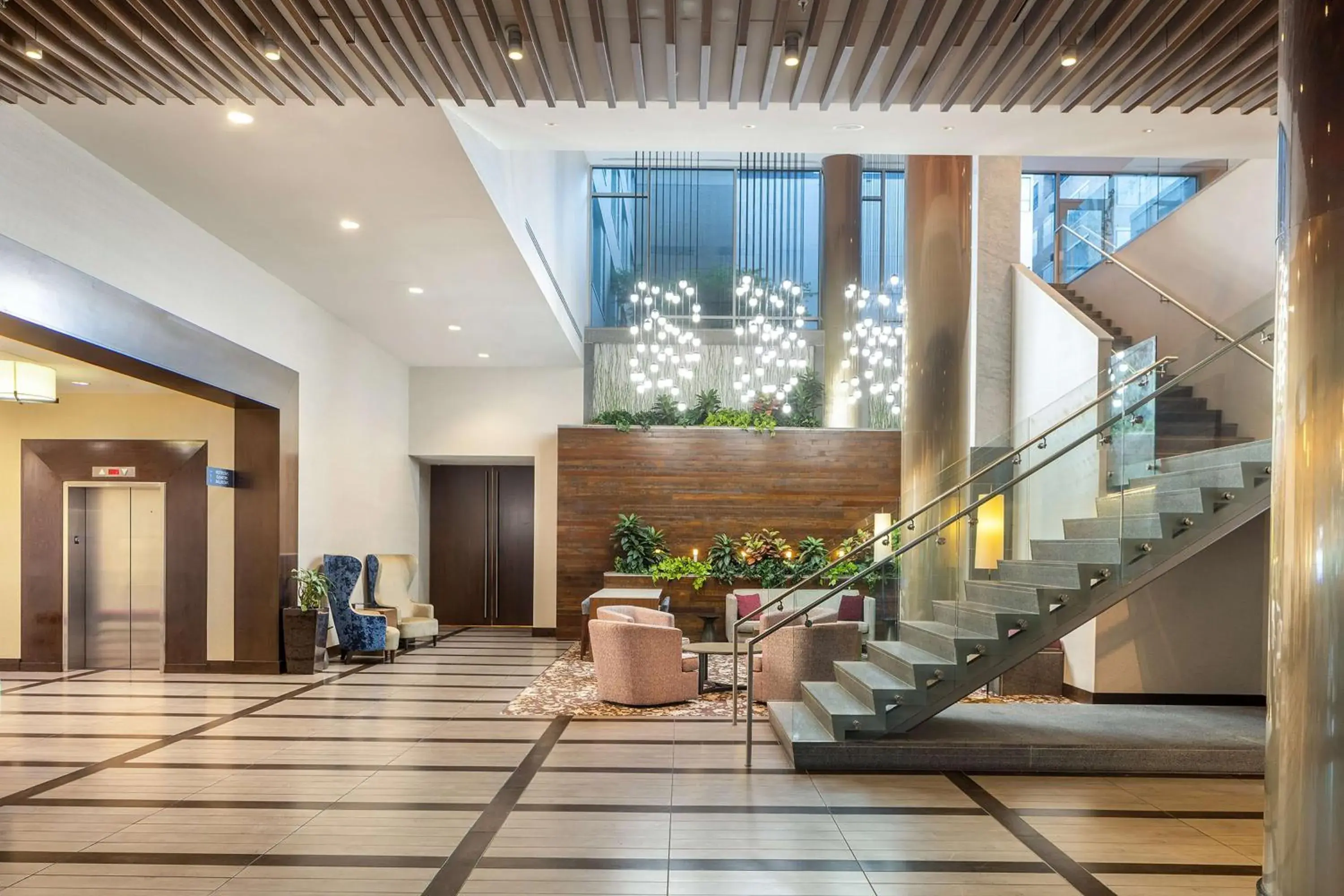 Lobby or reception in Hilton Garden Inn Washington DC/Georgetown Area Lobby or reception in Hilton Garden Inn Washington DC/Georgetown Area